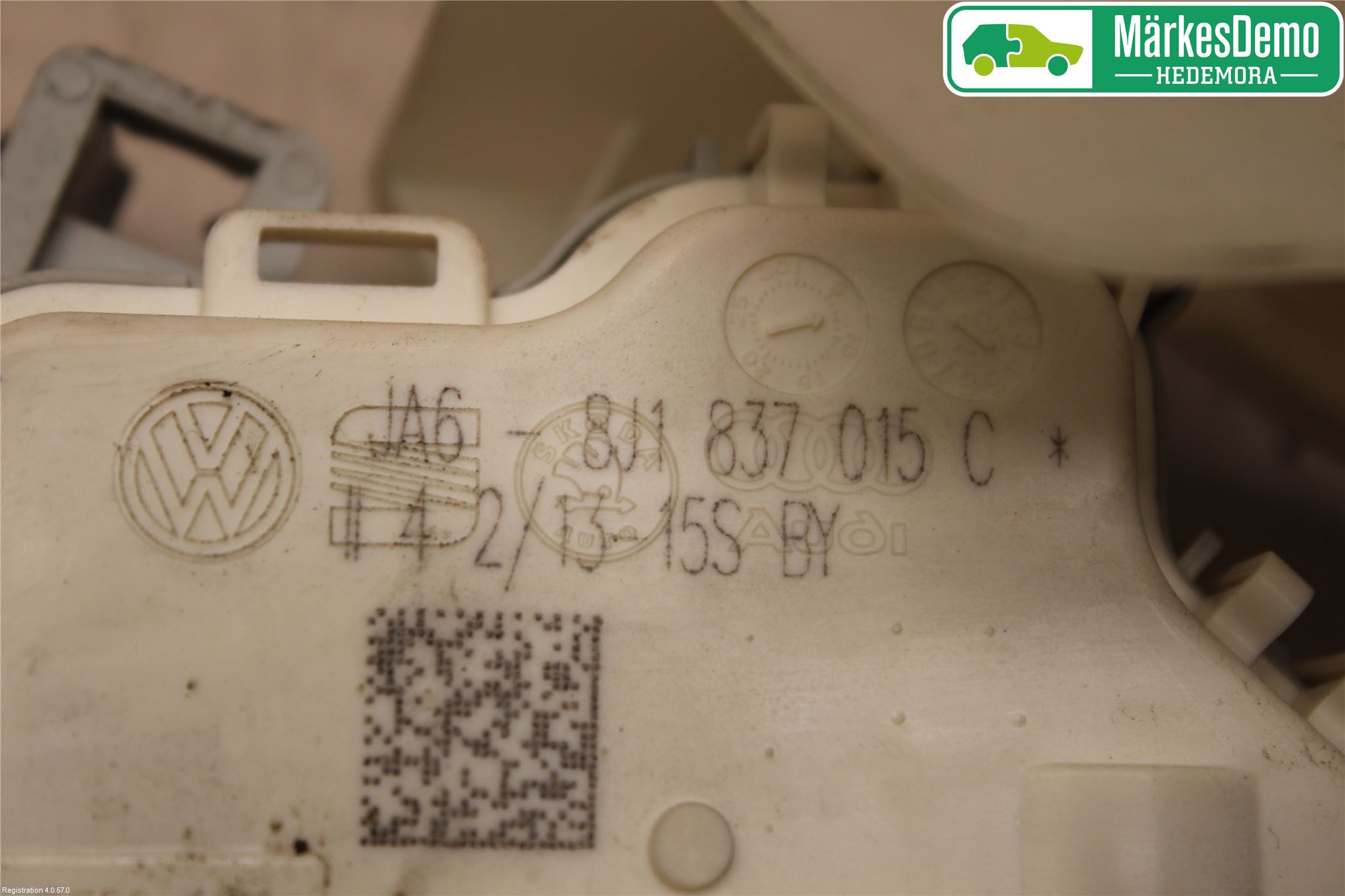 Audi A4 12-15 Låskista-Dörrlås