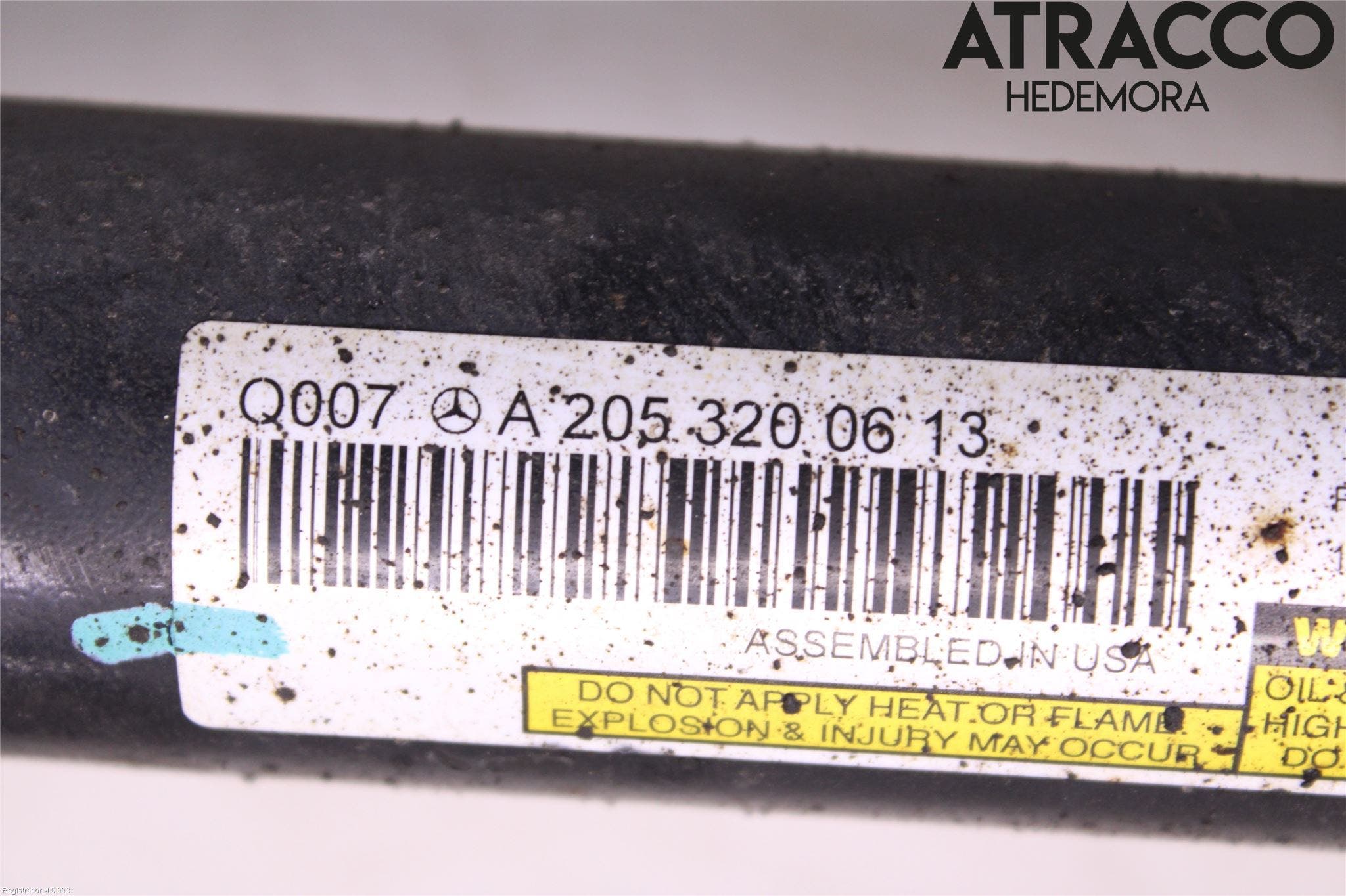 Mercedes-Benz MB C-KLASS (W205) 14-21 Fjäderben Fram Vänster