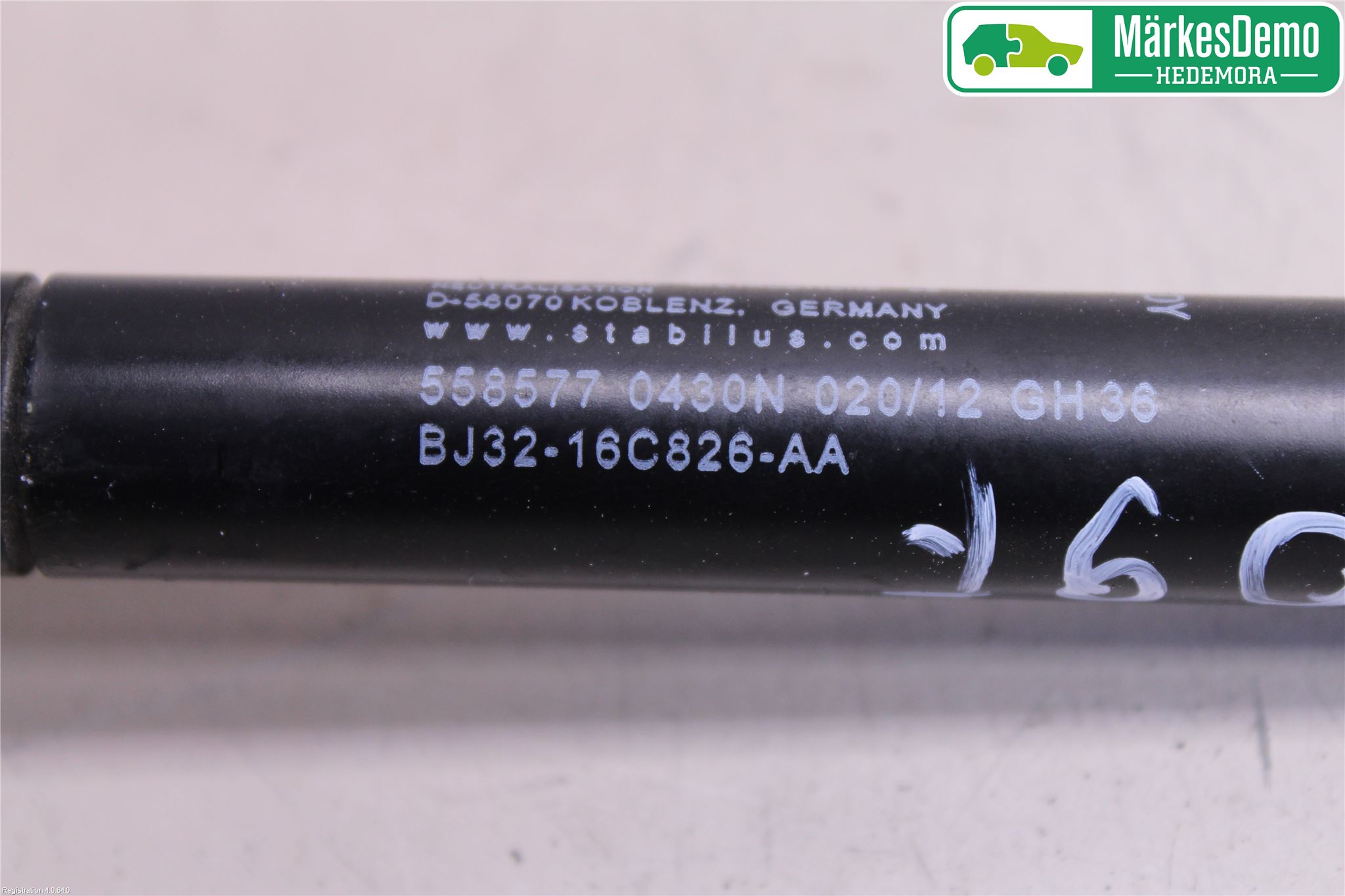 Landrover LAND ROVER RANGE ROVER EVOQUE (L538) 11-18 Gasfjäder Motorhuv