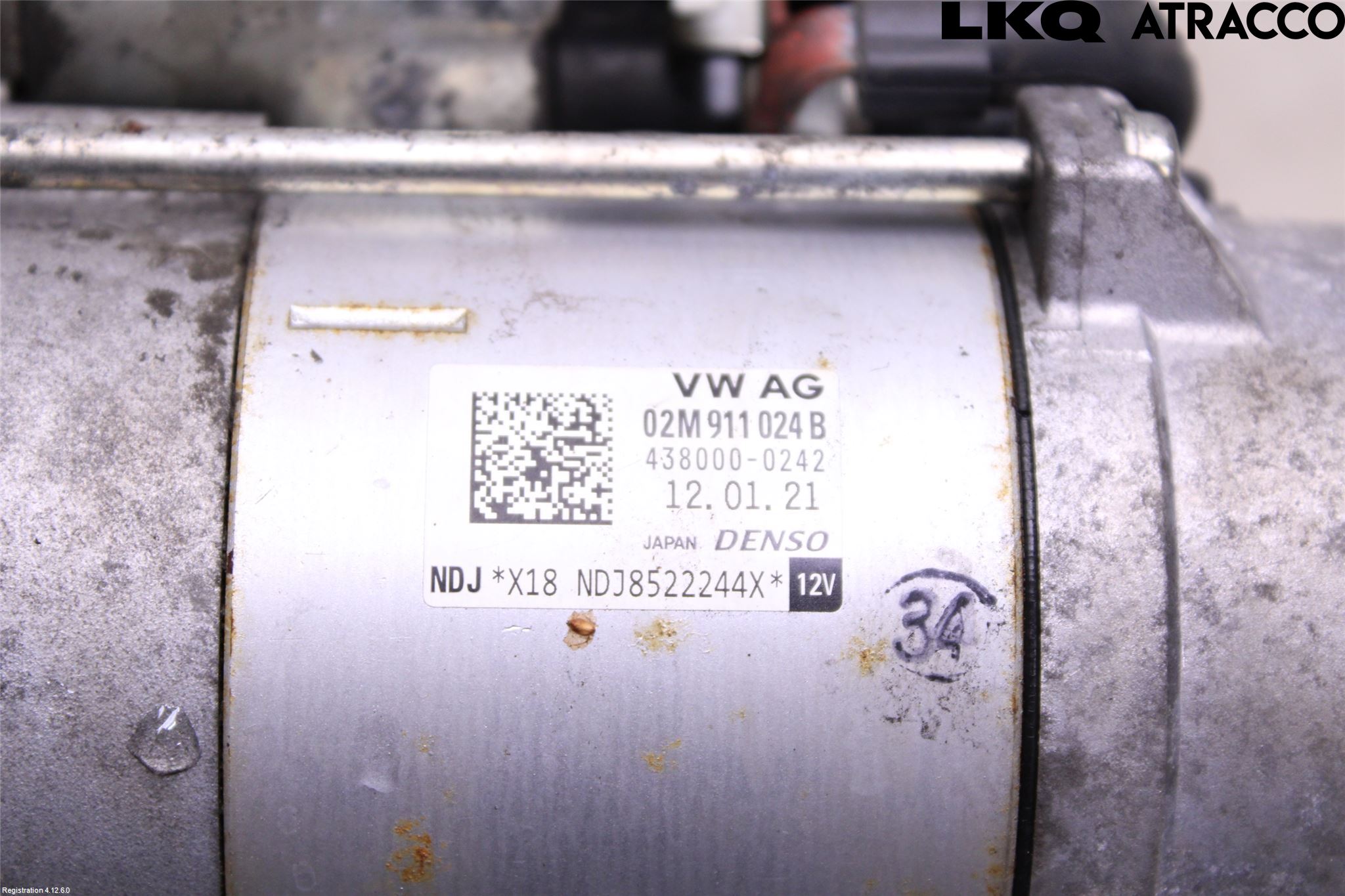 Volkswagen VW CADDY 21- Startmotor Diesel