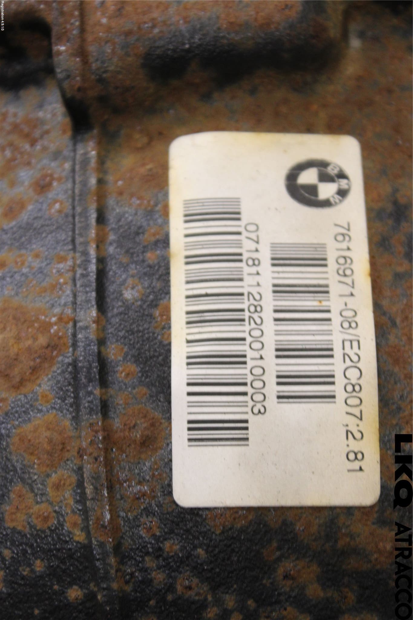 BMW 1 F20/F21 11-19 Bakväxel-Diff