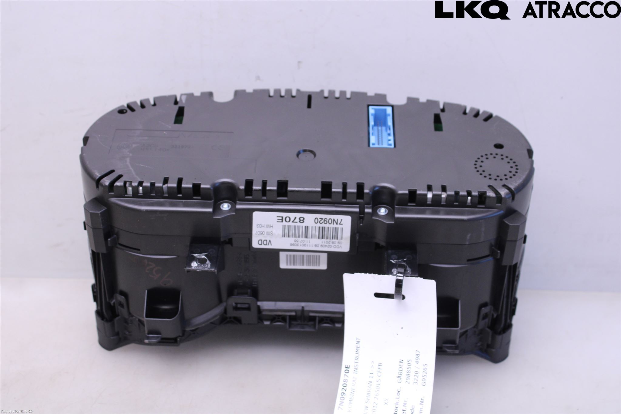 Volkswagen VW SHARAN 11- Instrument Komb