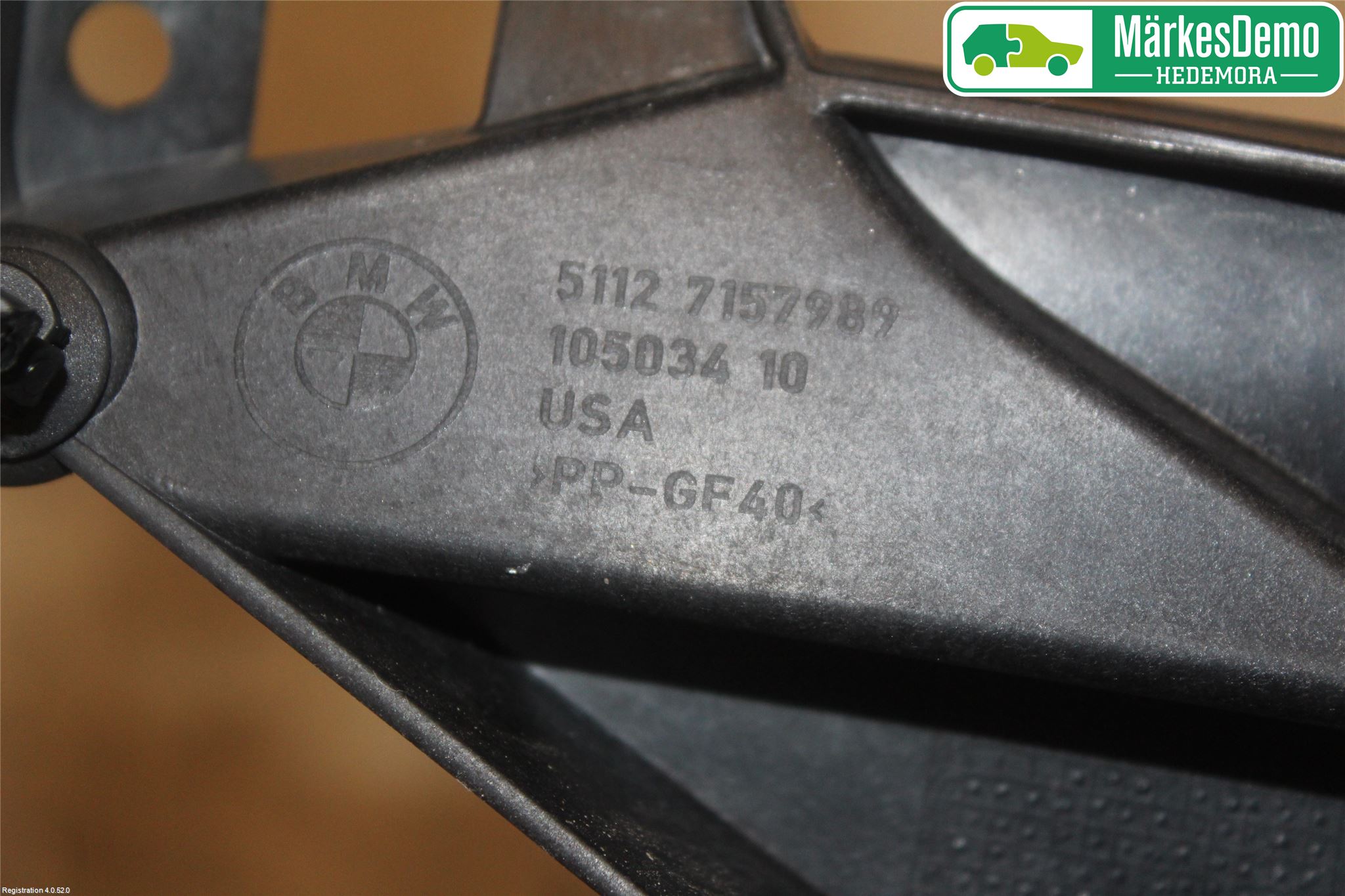 BMW X5 E70 07-13 Strålkast Fästsarg