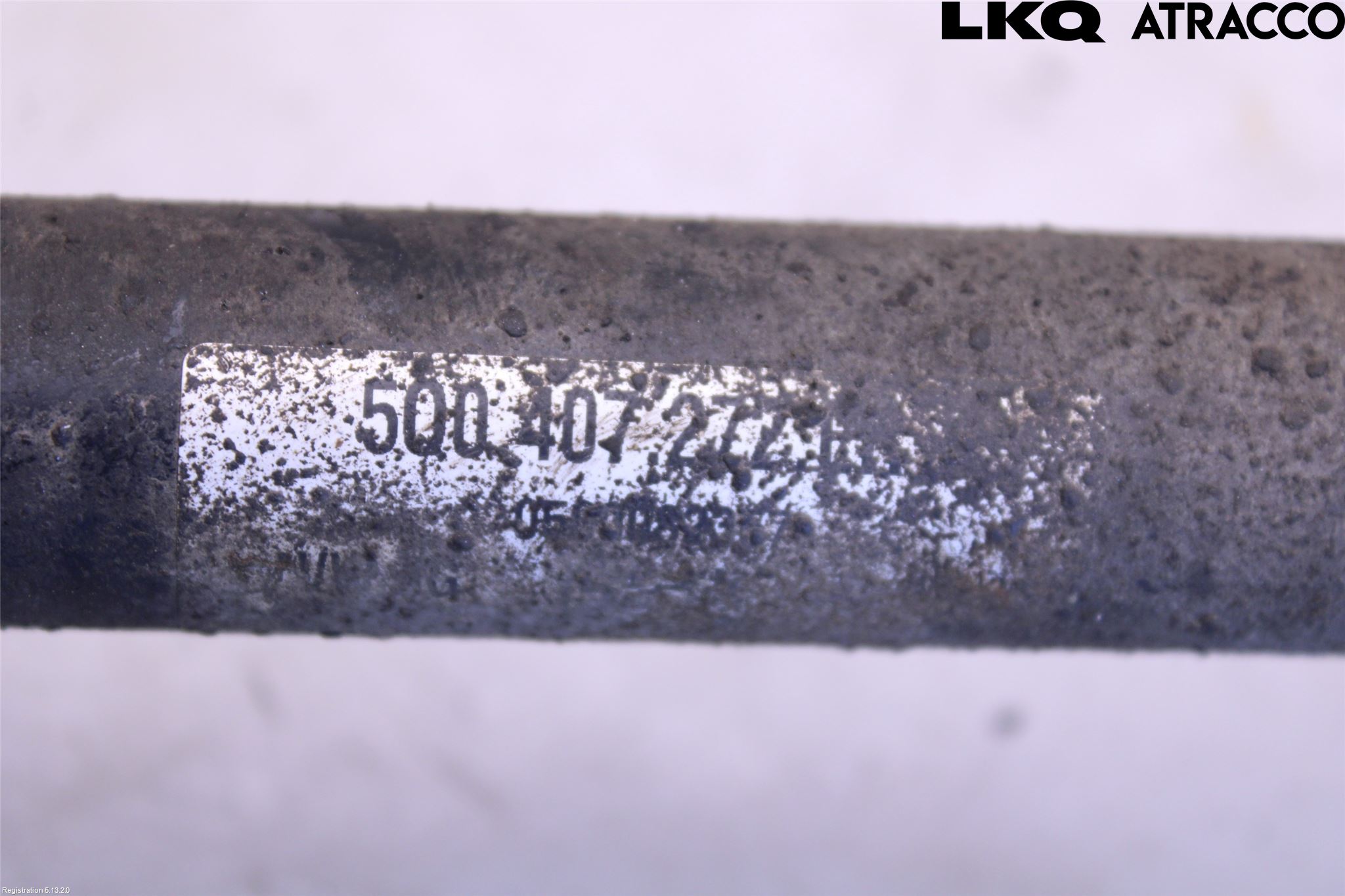 Volkswagen VW CADDY 16-20 Drivaxel Fram Höger