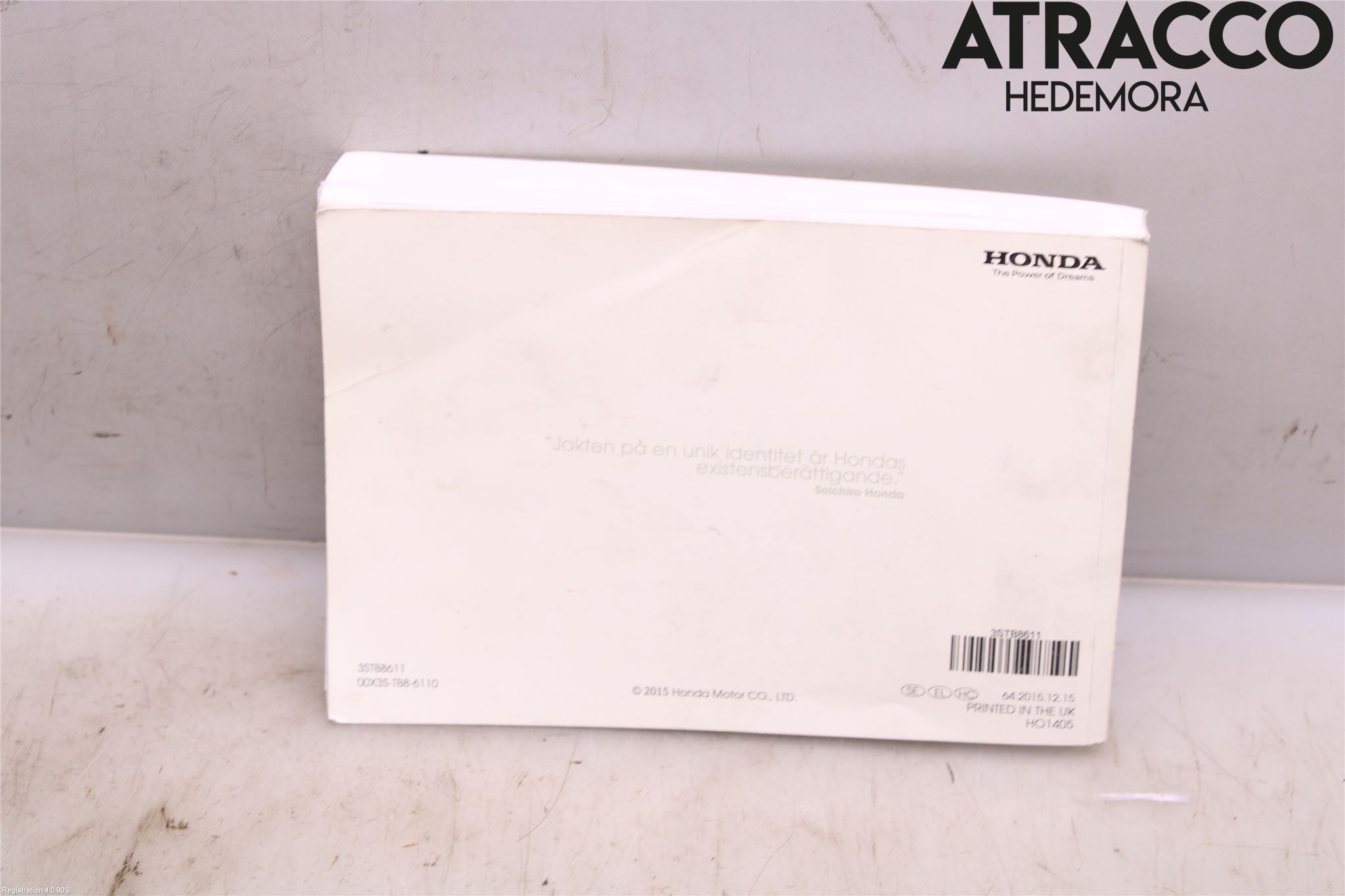 Honda CIVIC 12-16 Instruktionsbok