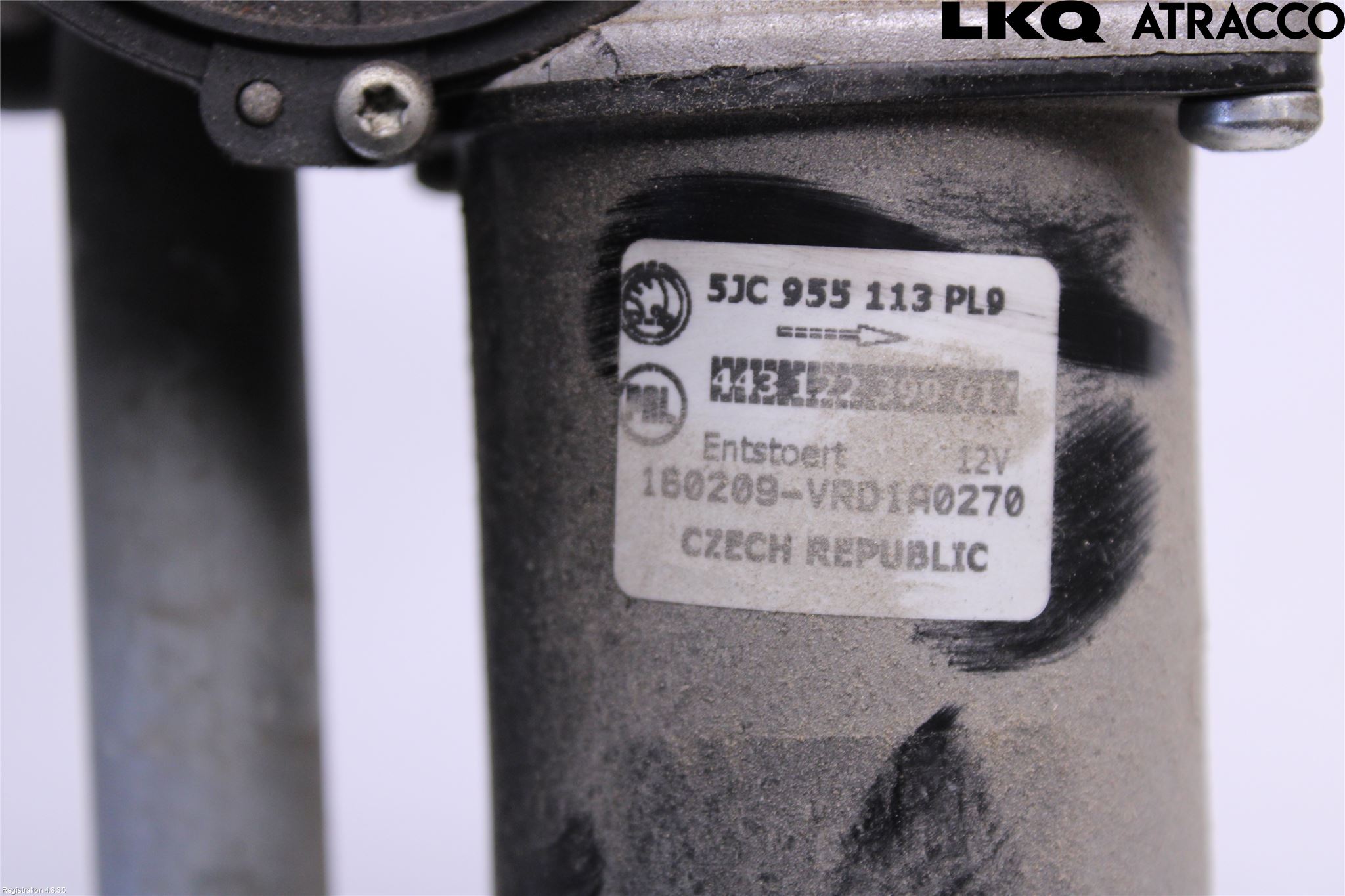 Skoda FABIA 15-21 Torkarmotor Vindruta