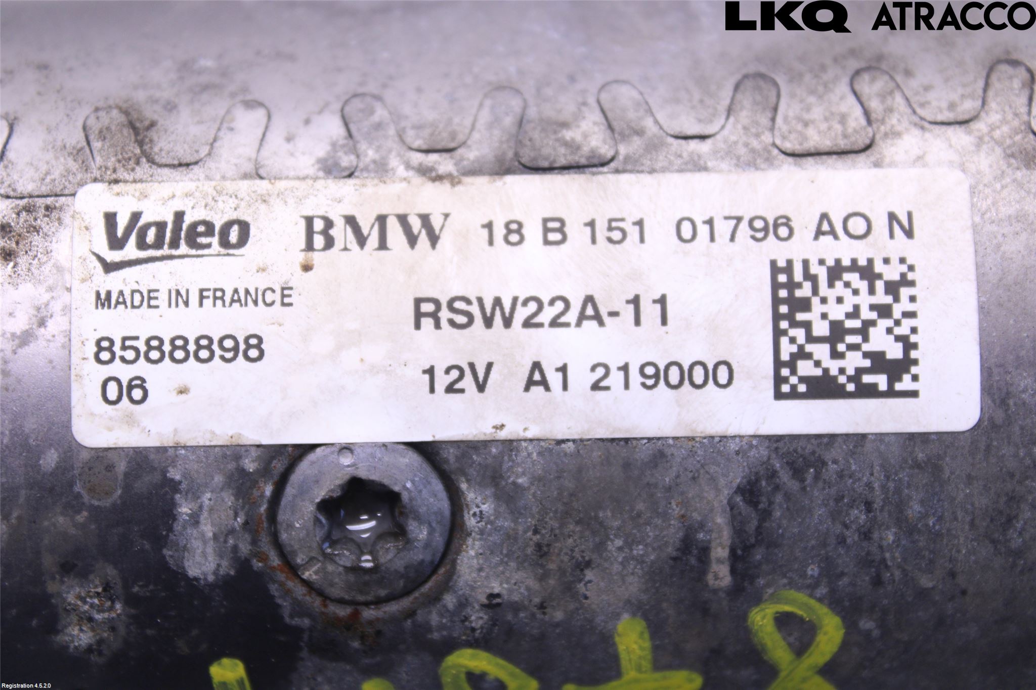 BMW 5 G30/G31/F90 17-23 Startmotor Diesel