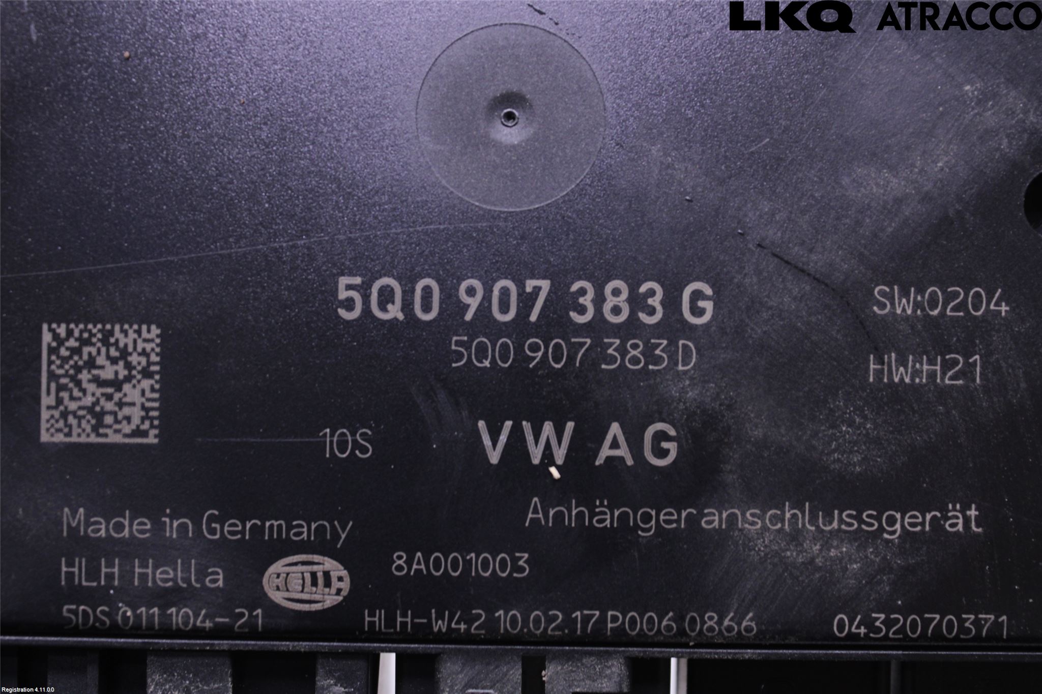 Volkswagen VW TIGUAN 16-24 Styrenhet Dragkrok