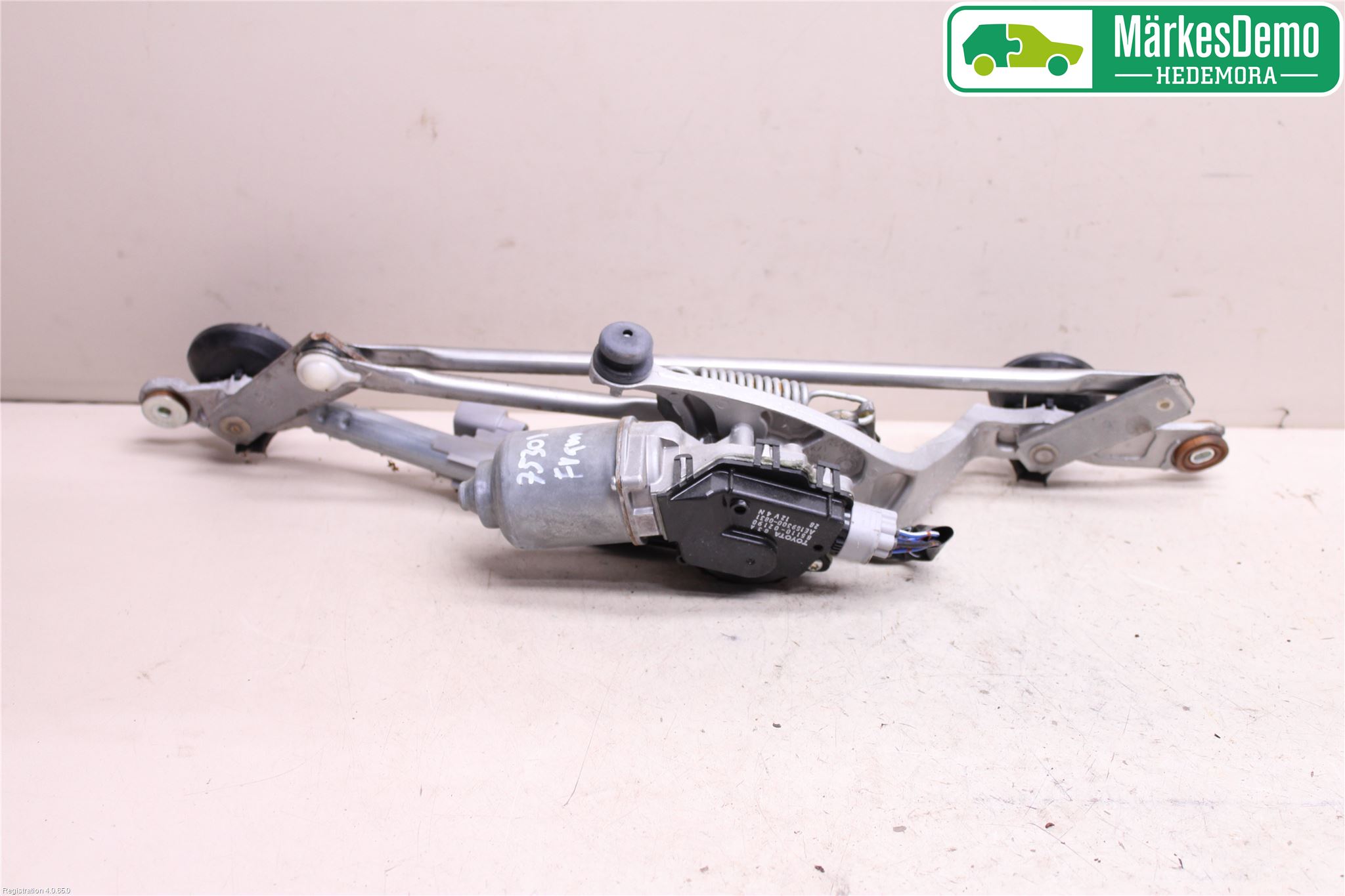 Toyota AURIS 10-12 Torkarmekanism Vindruta