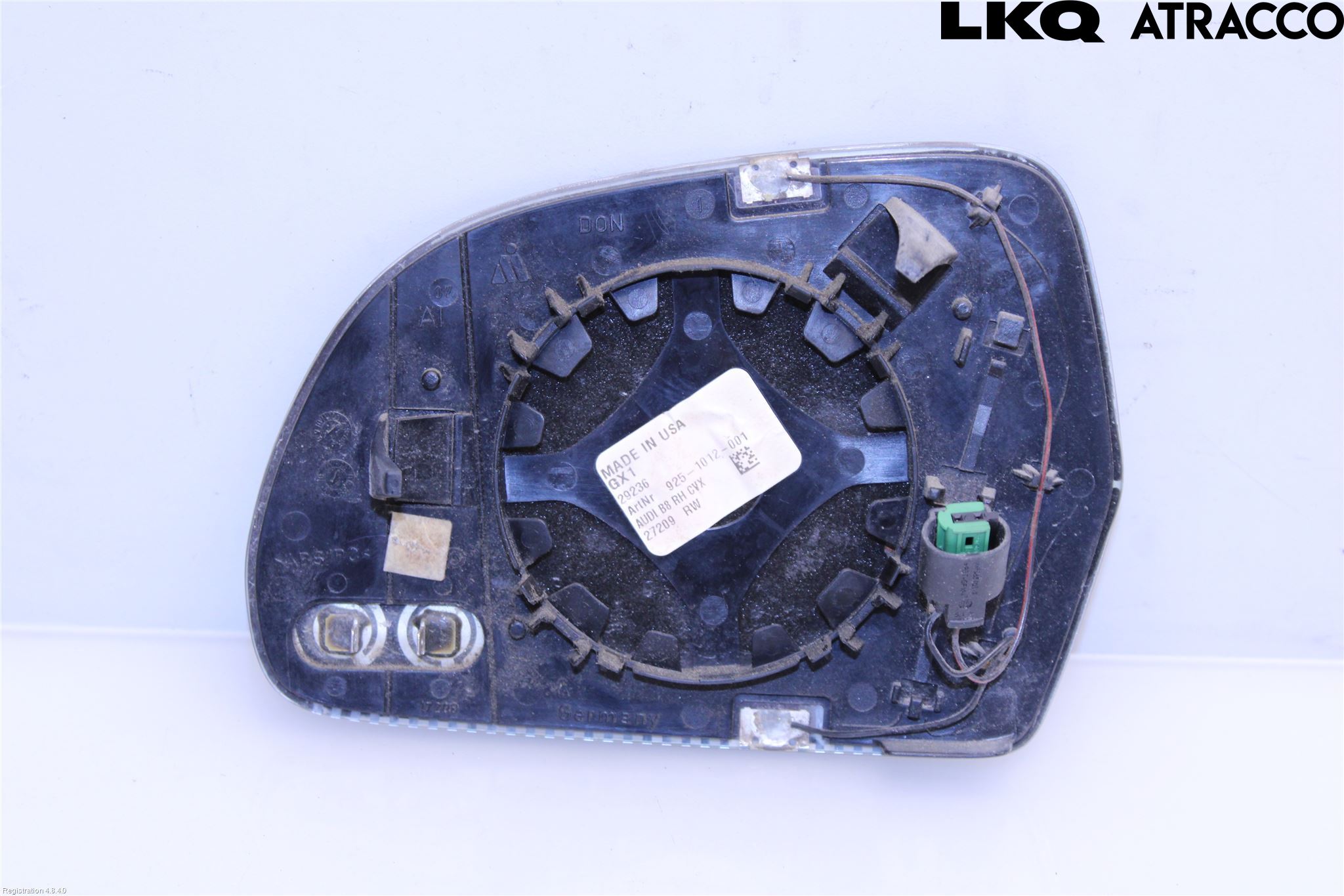 Skoda SUPERB 09-15 Spegelglas Hö