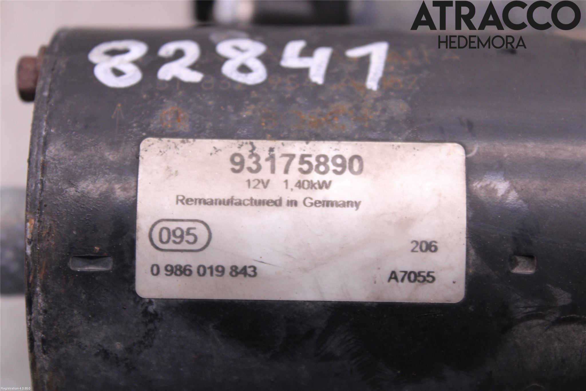 Opel ASTRA G 98-03 Startmotor