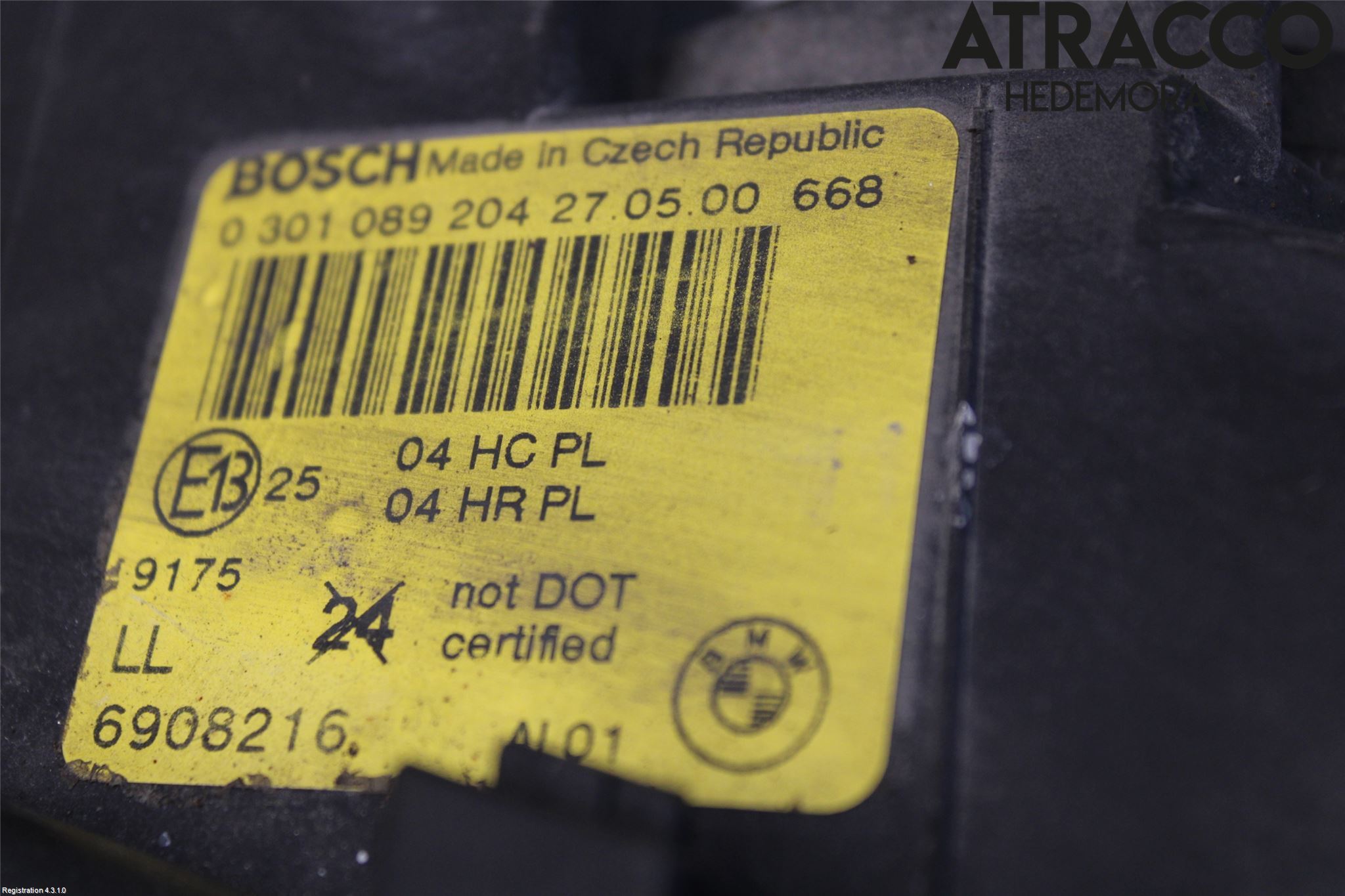 BMW 3 E46      98-05 Strålkastare