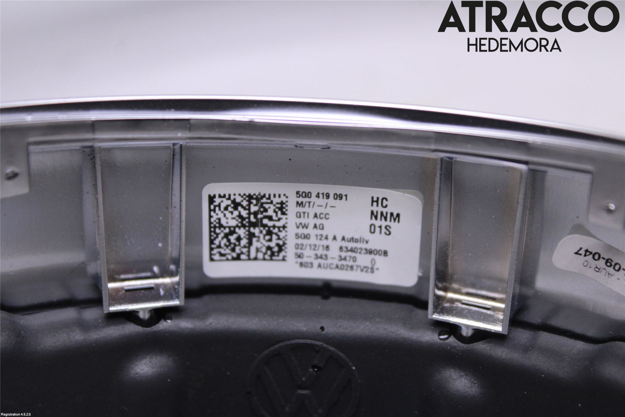 Volkswagen VW GOLF / E-GOLF VII 13-20 Ratt