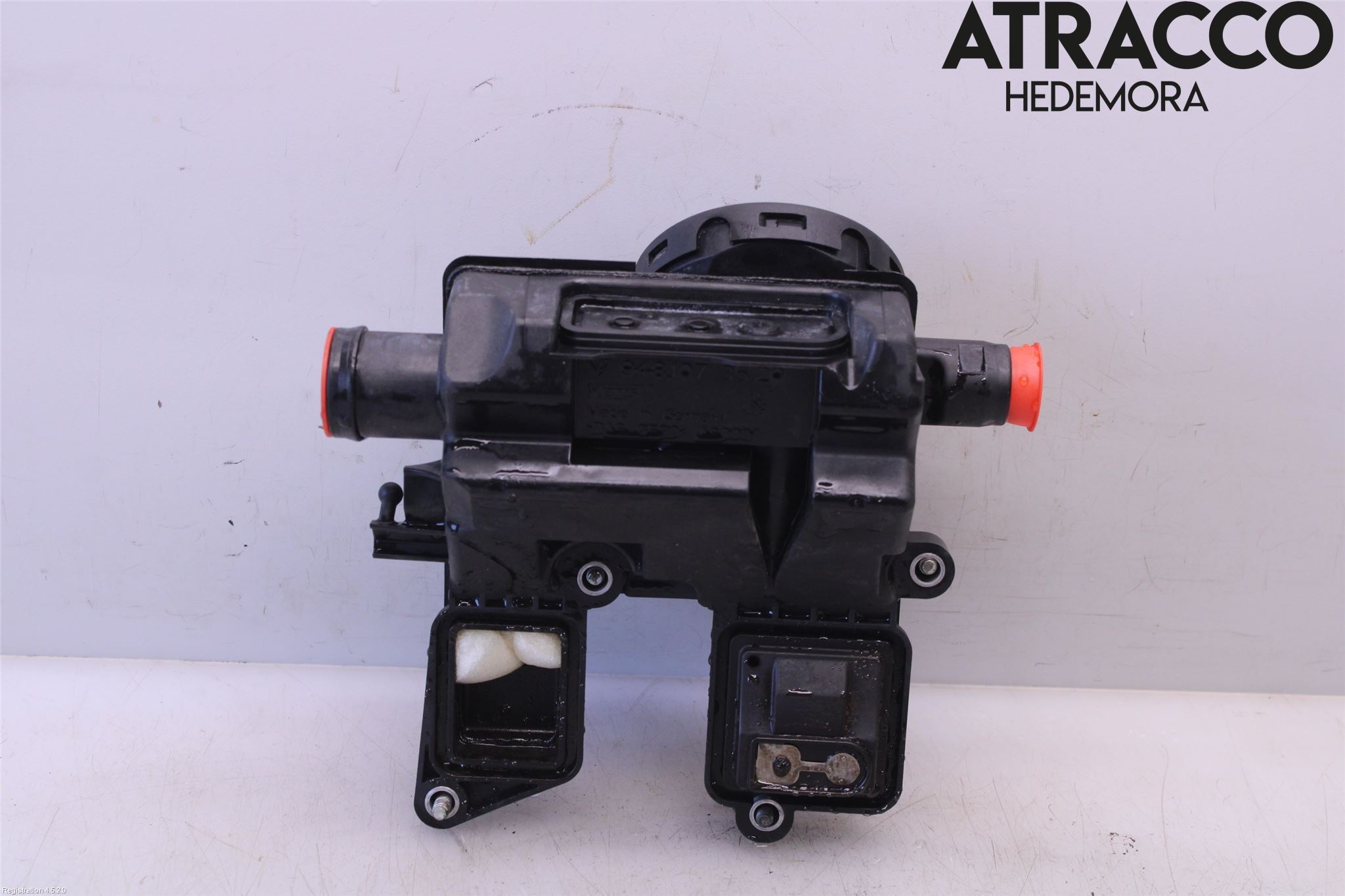 Porsche PANAMERA 09- Vevhusventilation Slang-Rör