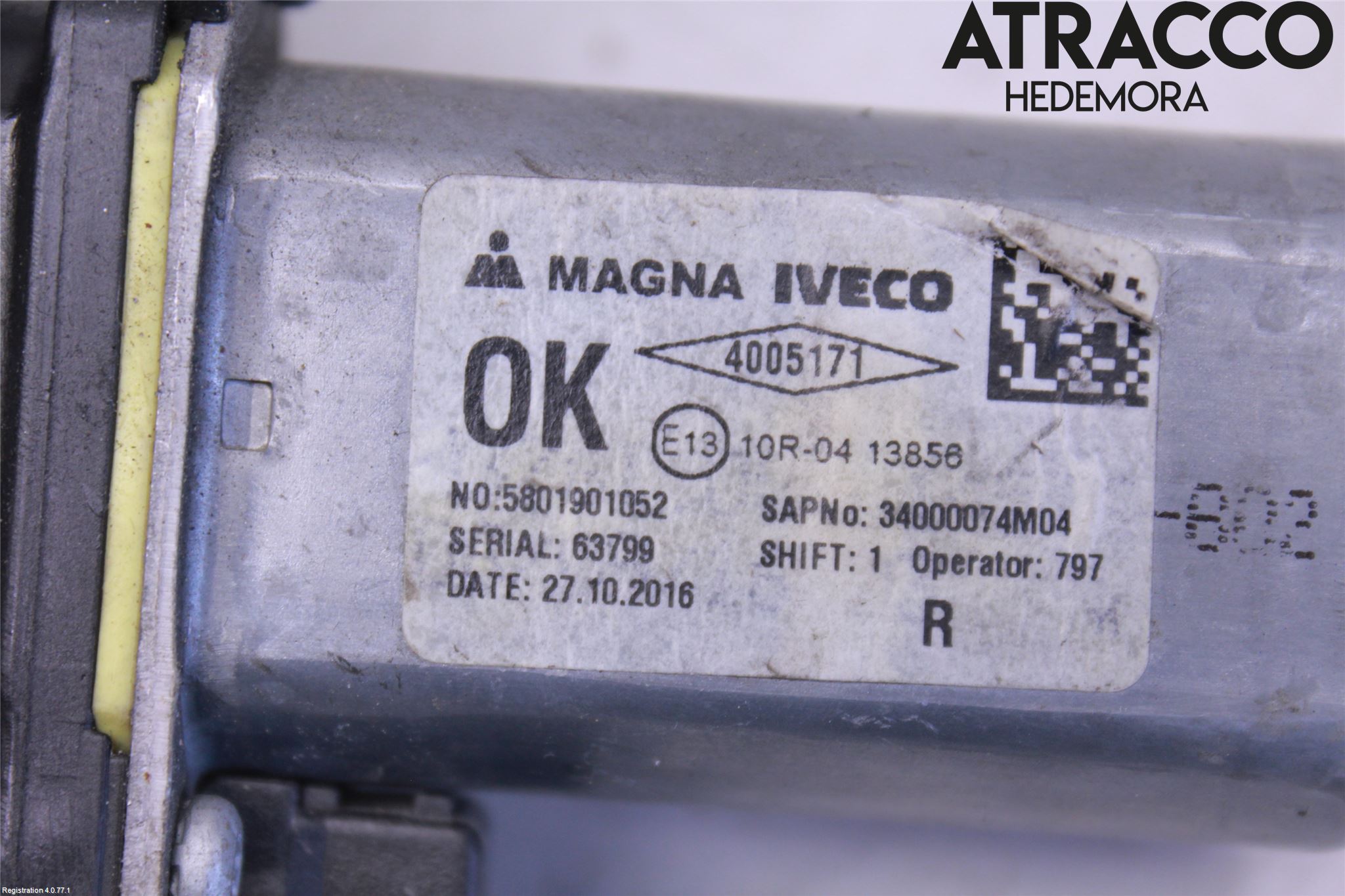 Iveco DAILY 14->> Fönsterhiss El Kompl