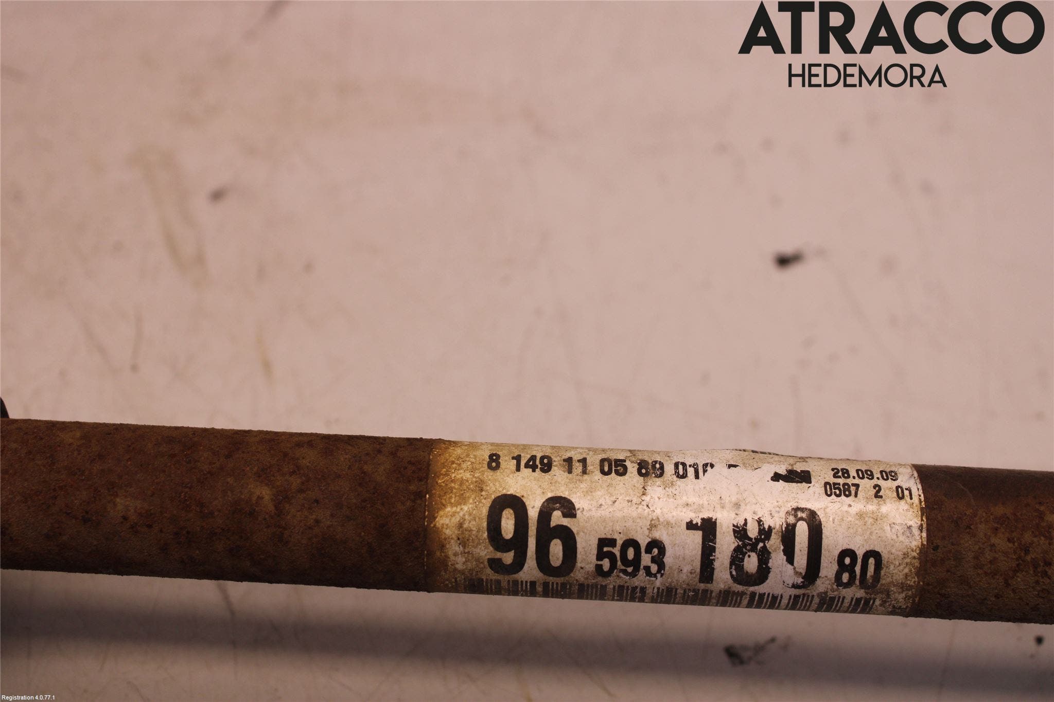 Peugeot 207 Drivaxel Fram Vänster