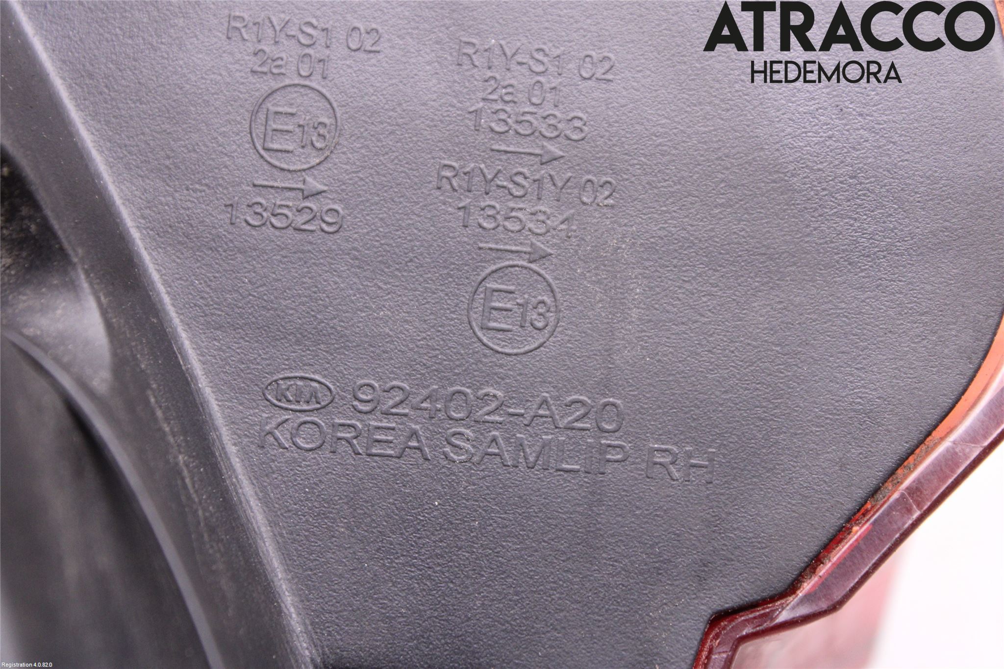 Kia CEED 12-18 Bakljus Höger