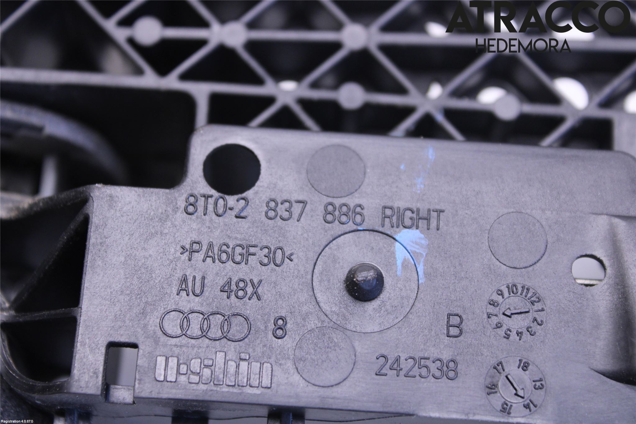 Audi A4 12-15 Dörrhandtag Yttre Hö