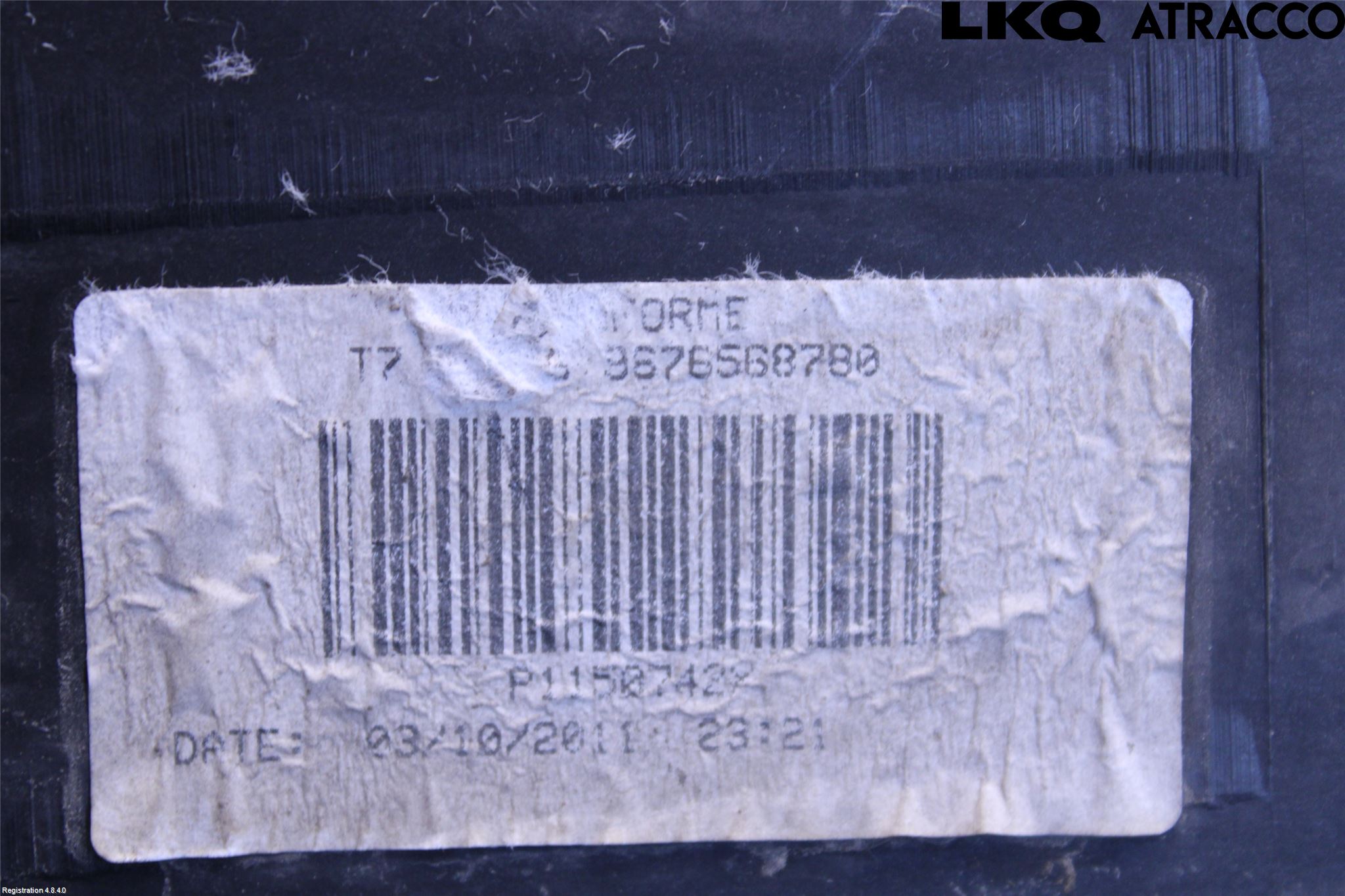 Citroen C4 II 11-18 Frontplåt