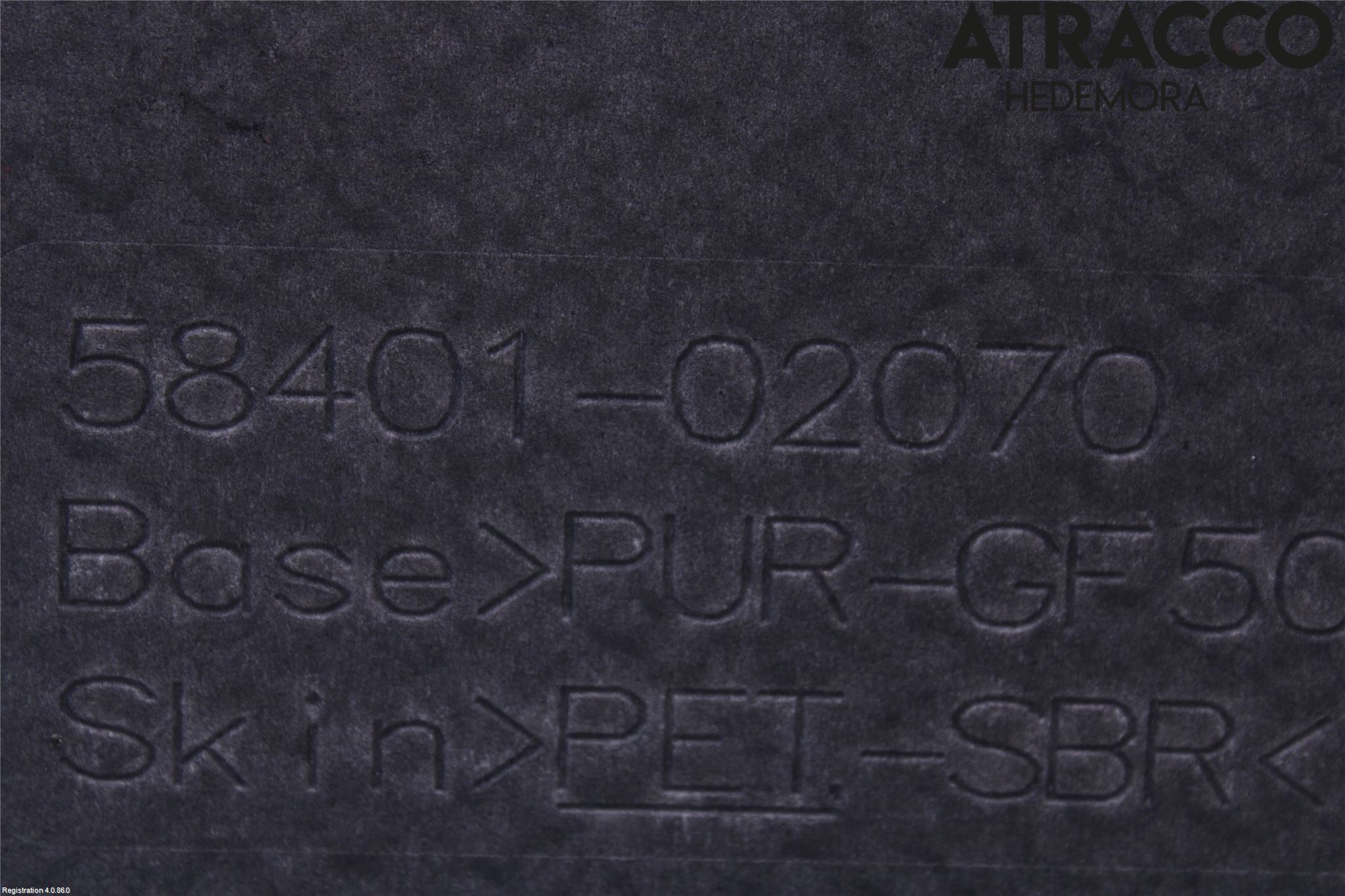 Toyota AURIS 13-19 Bagage Golv