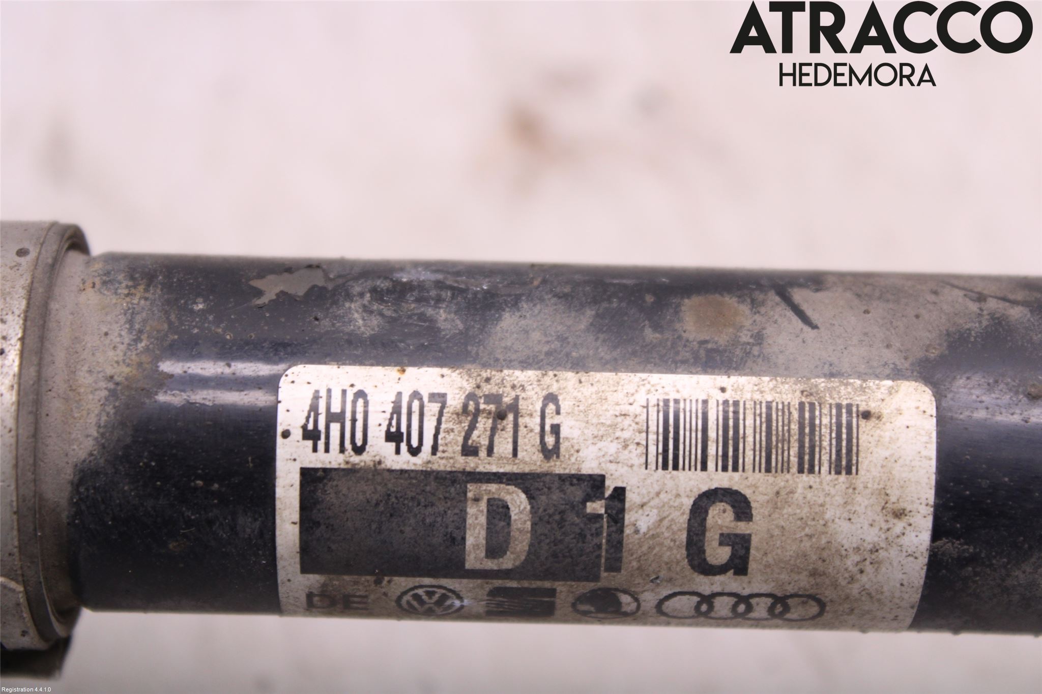 Audi A8/S8 4H 10-17 Drivaxel Fram Vänster