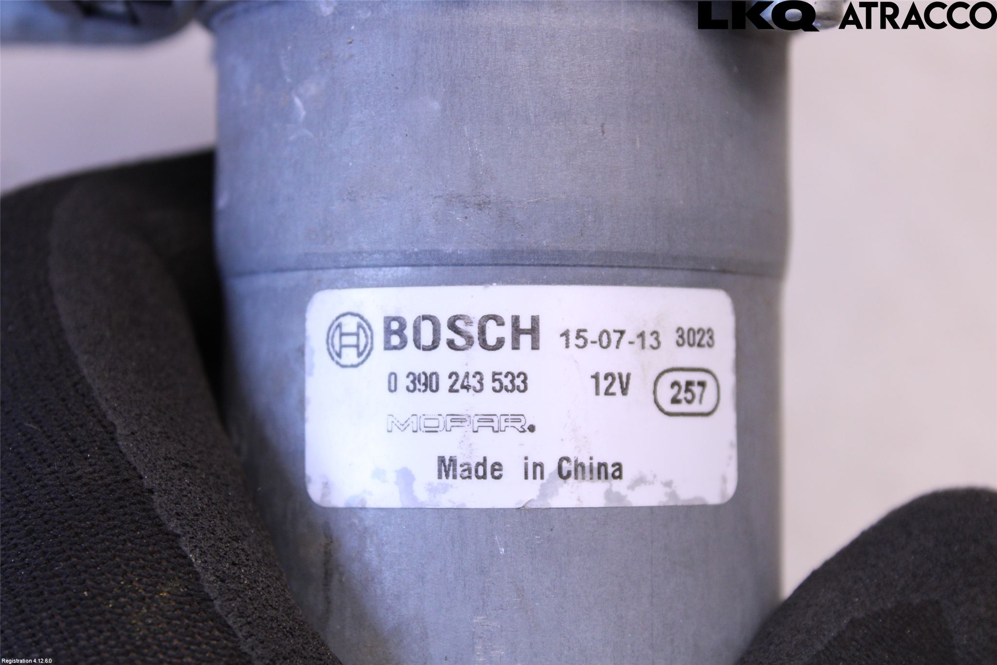 Fiat 500X 15- Torkarmotor Vindruta