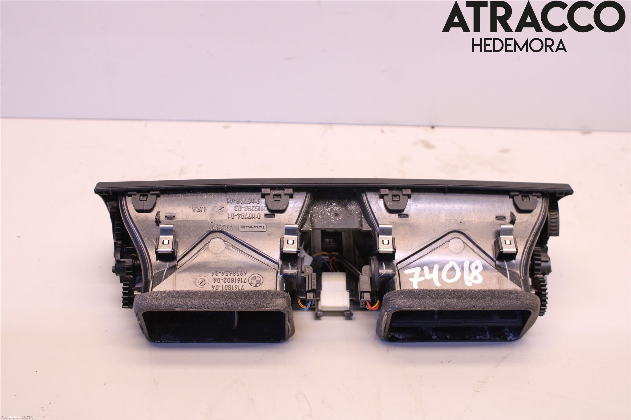 BMW X5 E70 07-13 Defrosterkanal-Munstycke