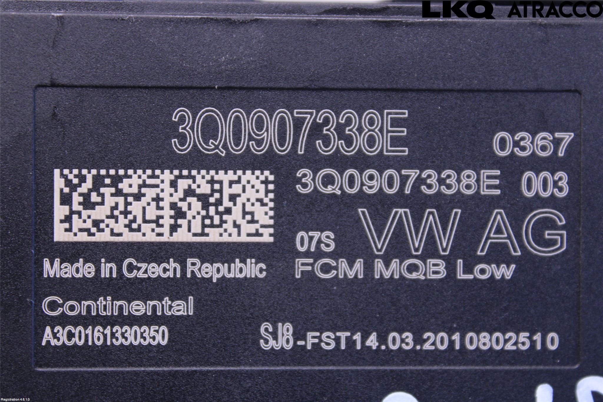 Volkswagen VW GOLF / E-GOLF VII 13-20 Styrenhet Strålkastare