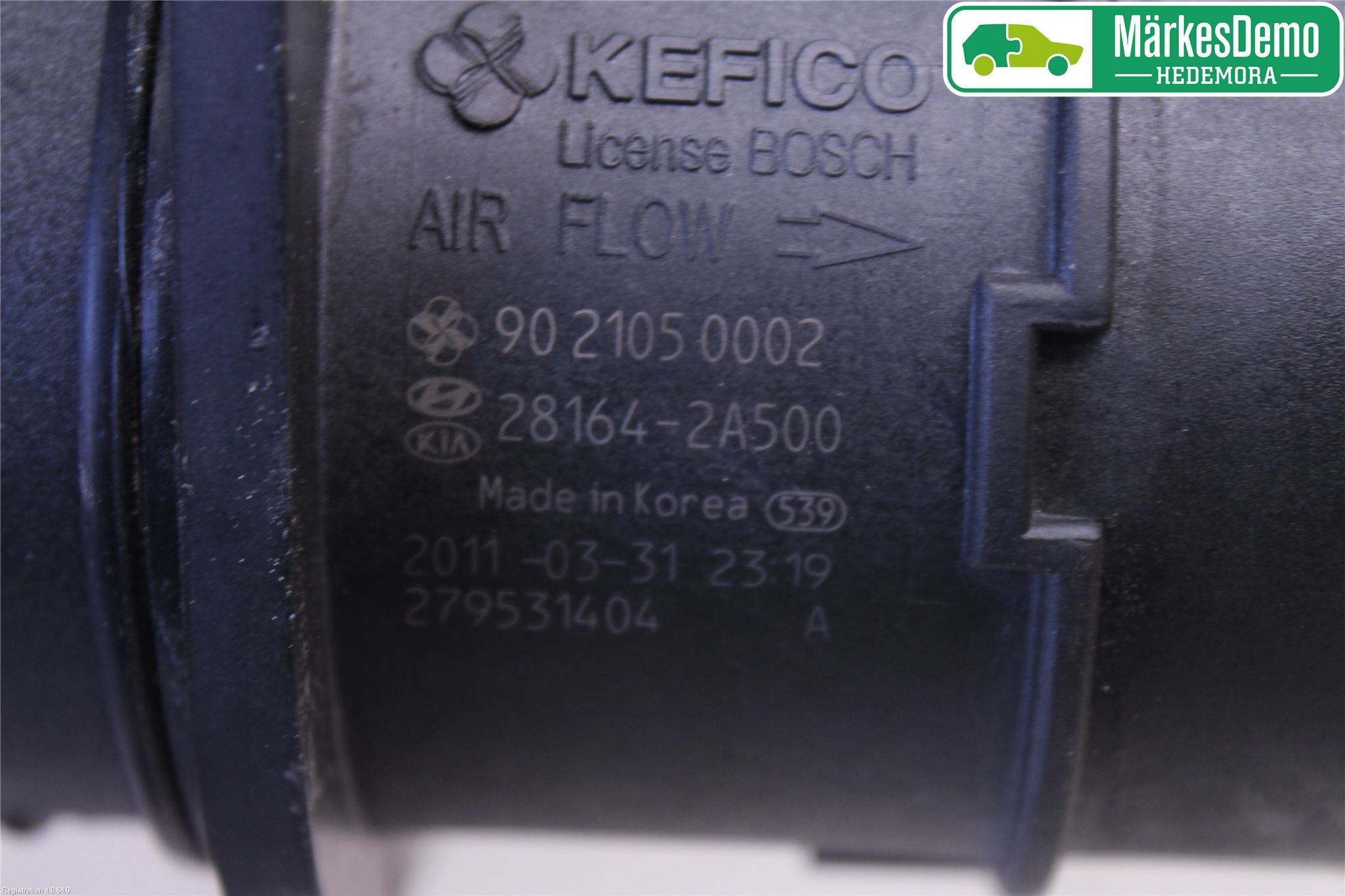 Kia CEED 06-12 Injluftmassamätare