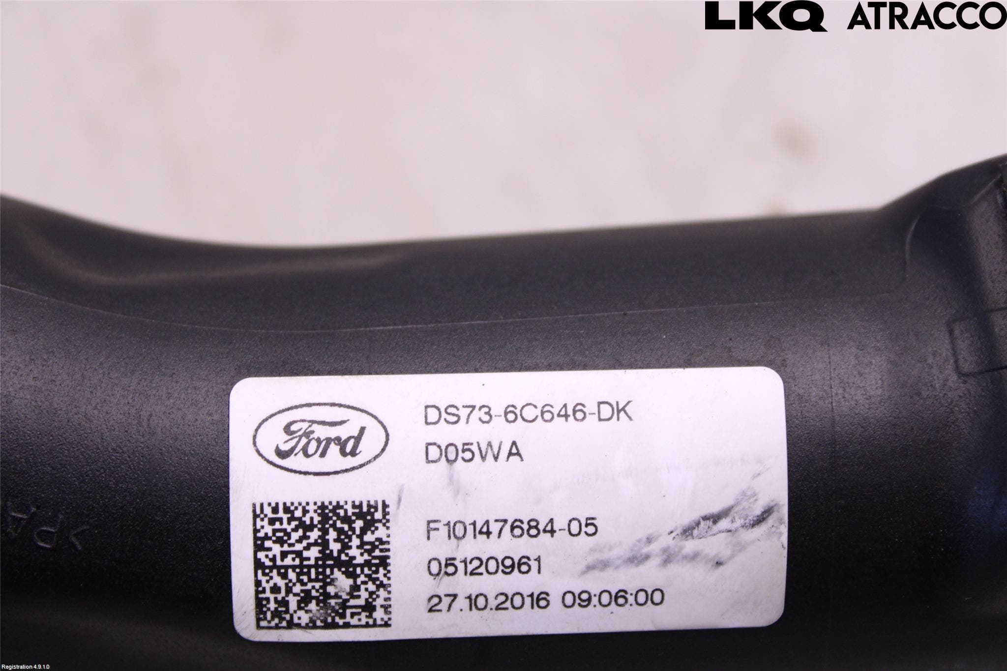 Ford MONDEO 15-22 Laddluft-Intercoolerrör