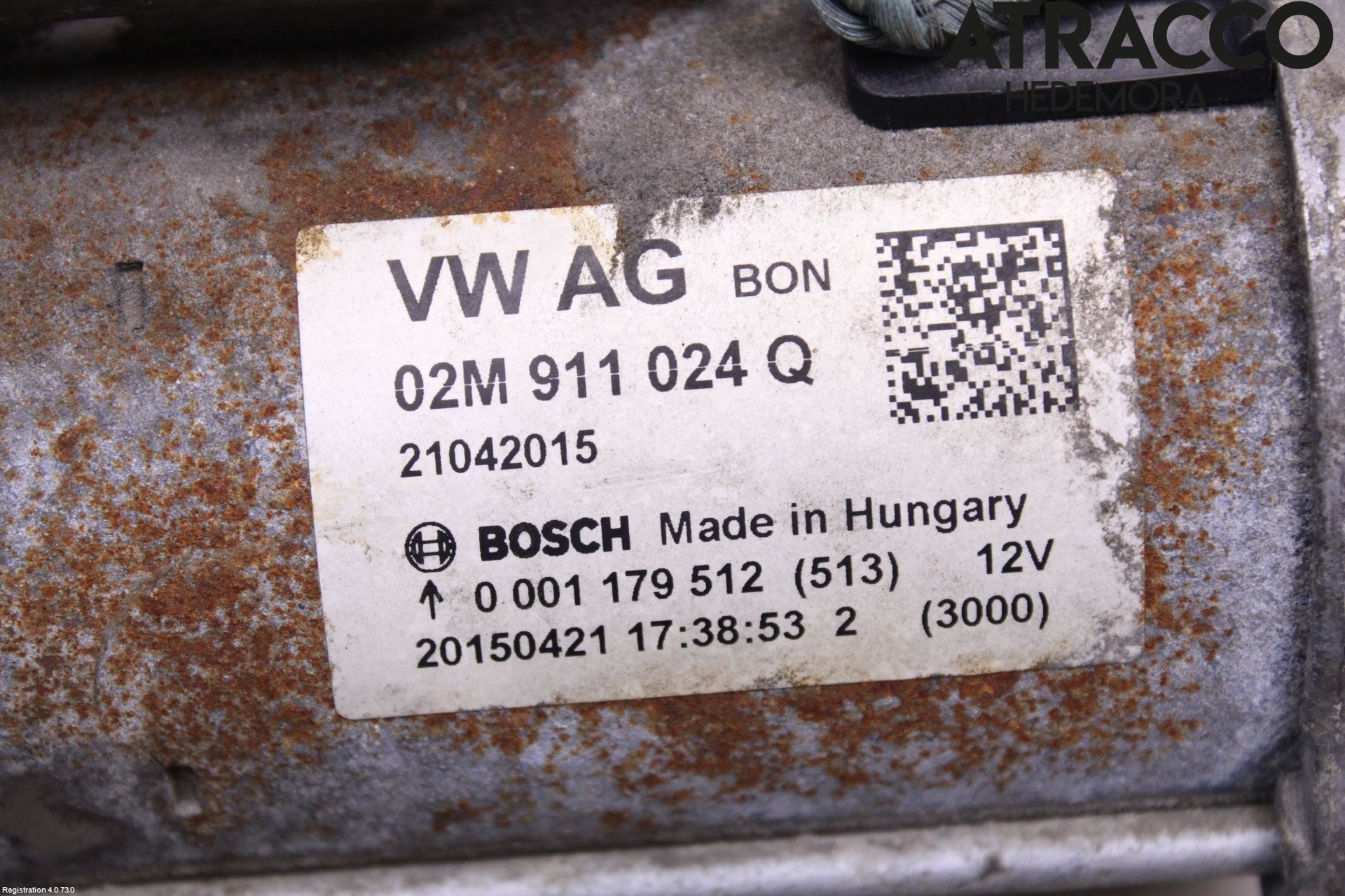 Volkswagen VW POLO 10-17 Startmotor