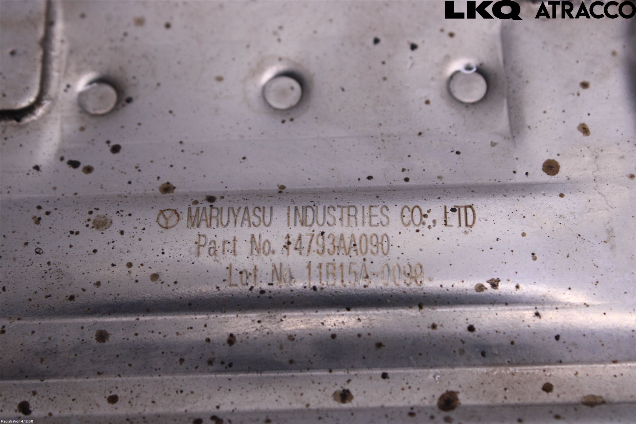 Subaru OUTBACK 15-20 Avgaskylare