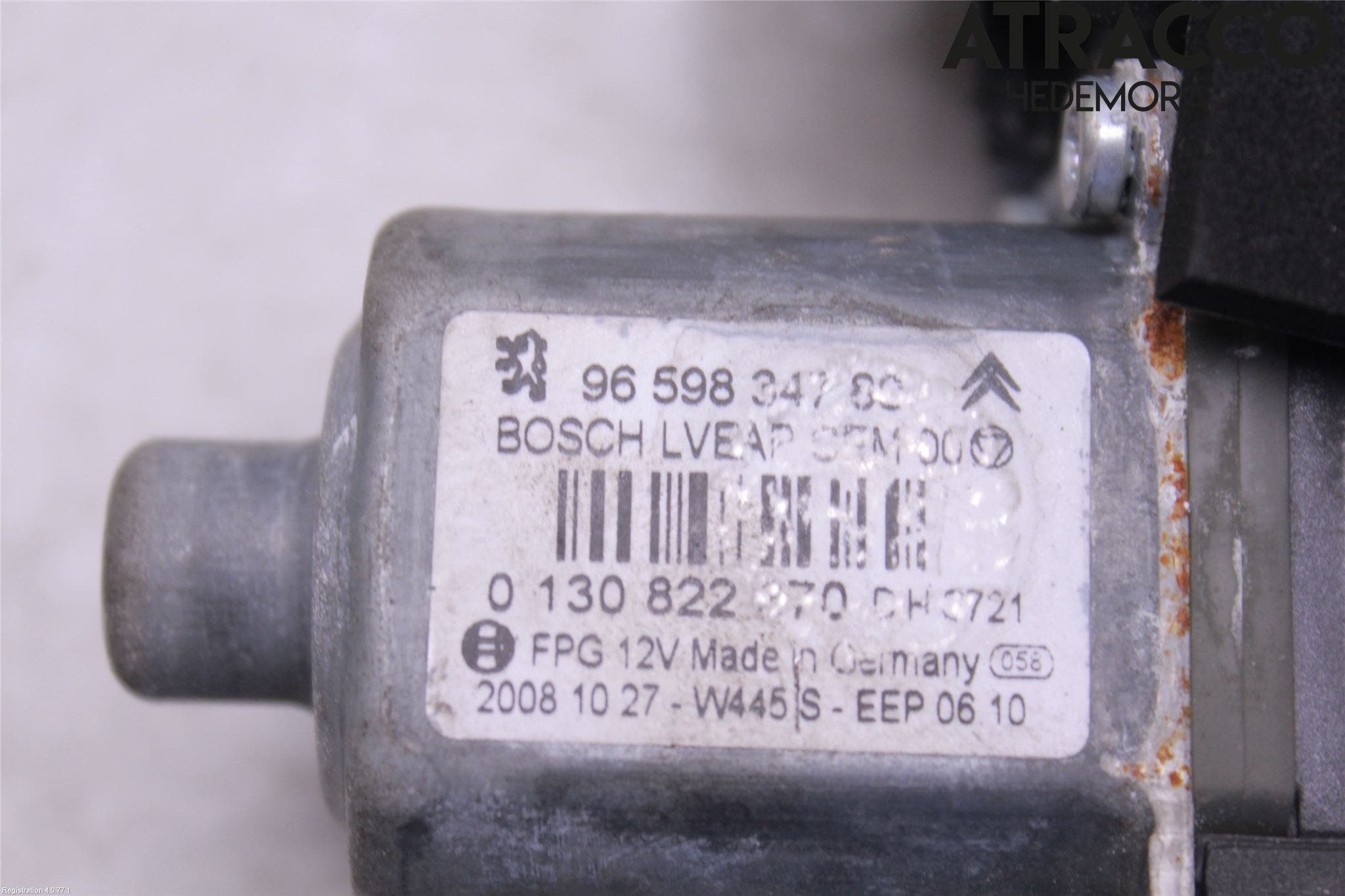 Peugeot 308 08-13 Fönsterhiss El Kompl