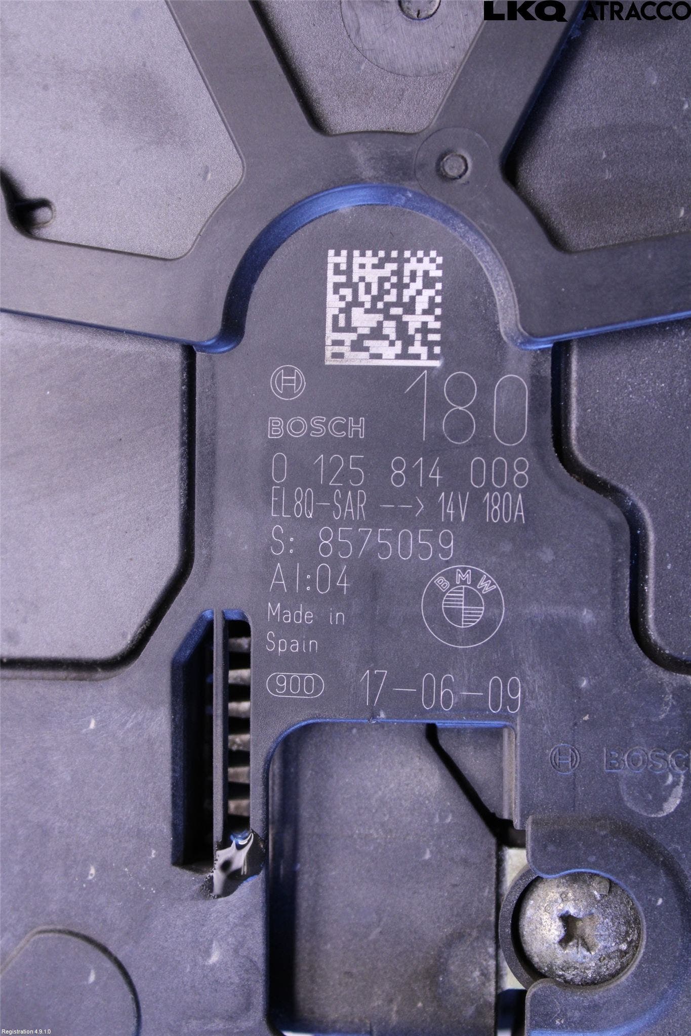 BMW 5 G30/G31/F90 17-23 Generator