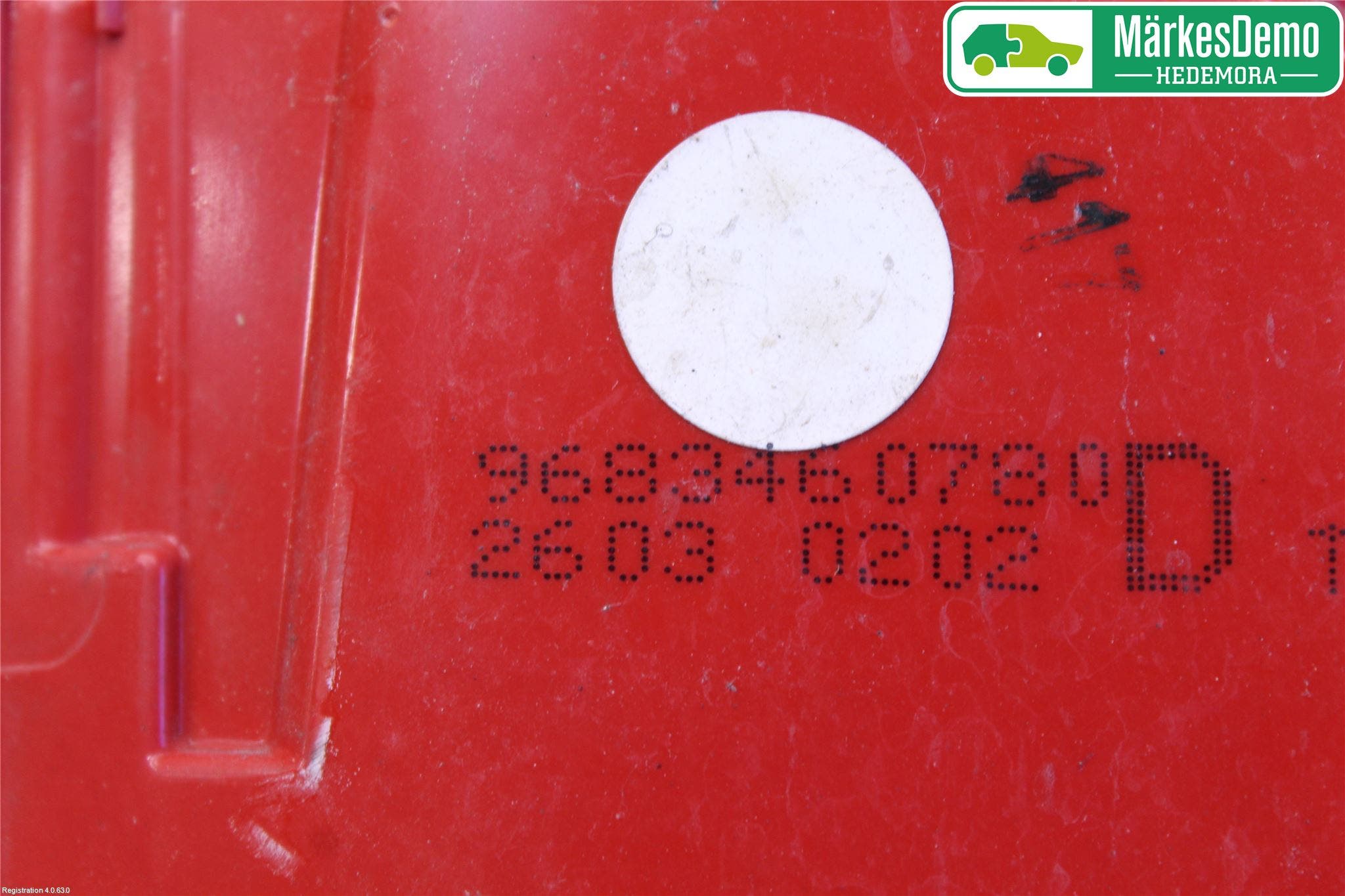 Peugeot 3008 09-16 Bakljus Höger