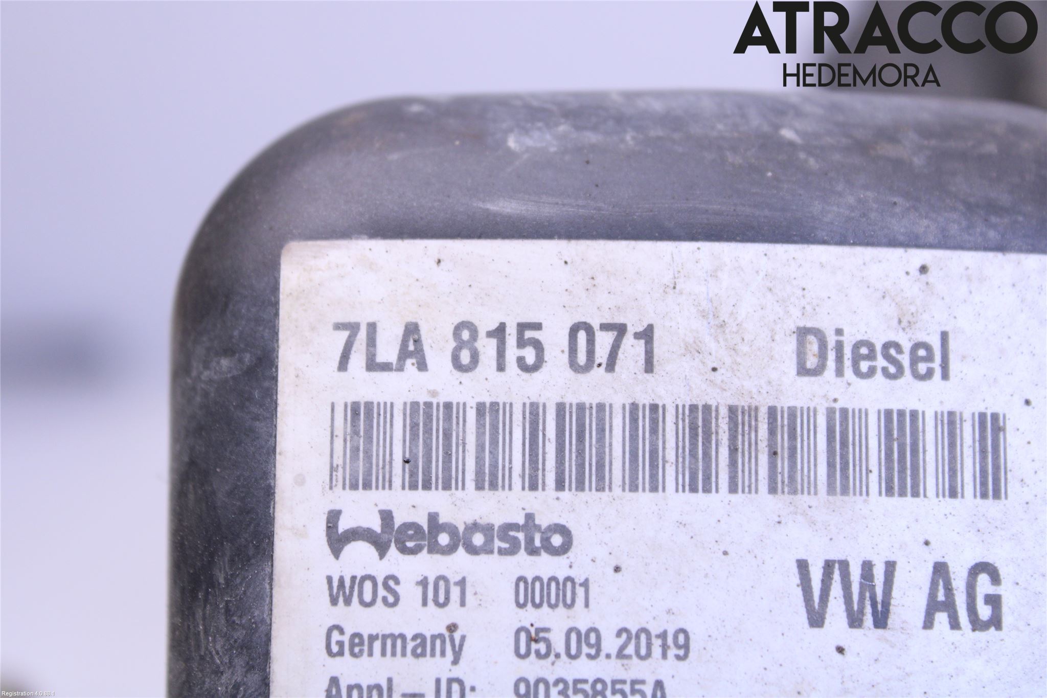 Volkswagen VW TRANSP/CARAVELLE (T6) 16-22 Dieselvärmare