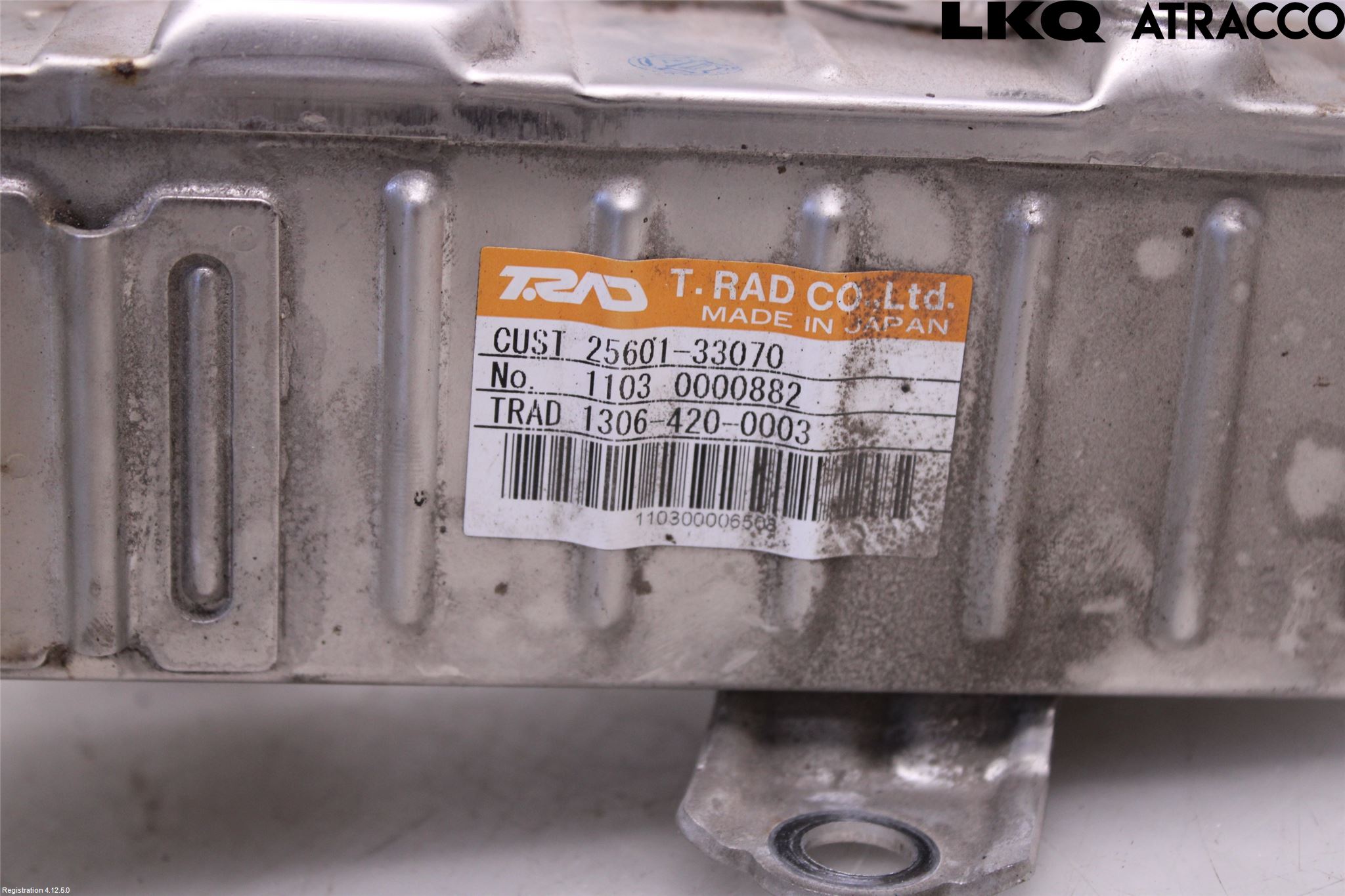 Toyota AURIS 10-12 Avgaskylare