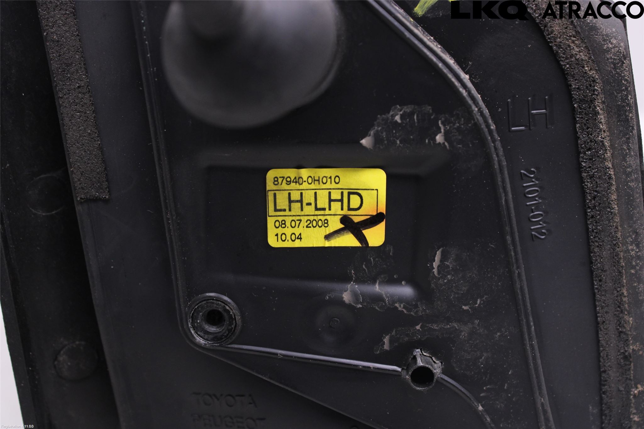 Toyota AYGO 06-14 Spegel Yttre Justerbar Vä