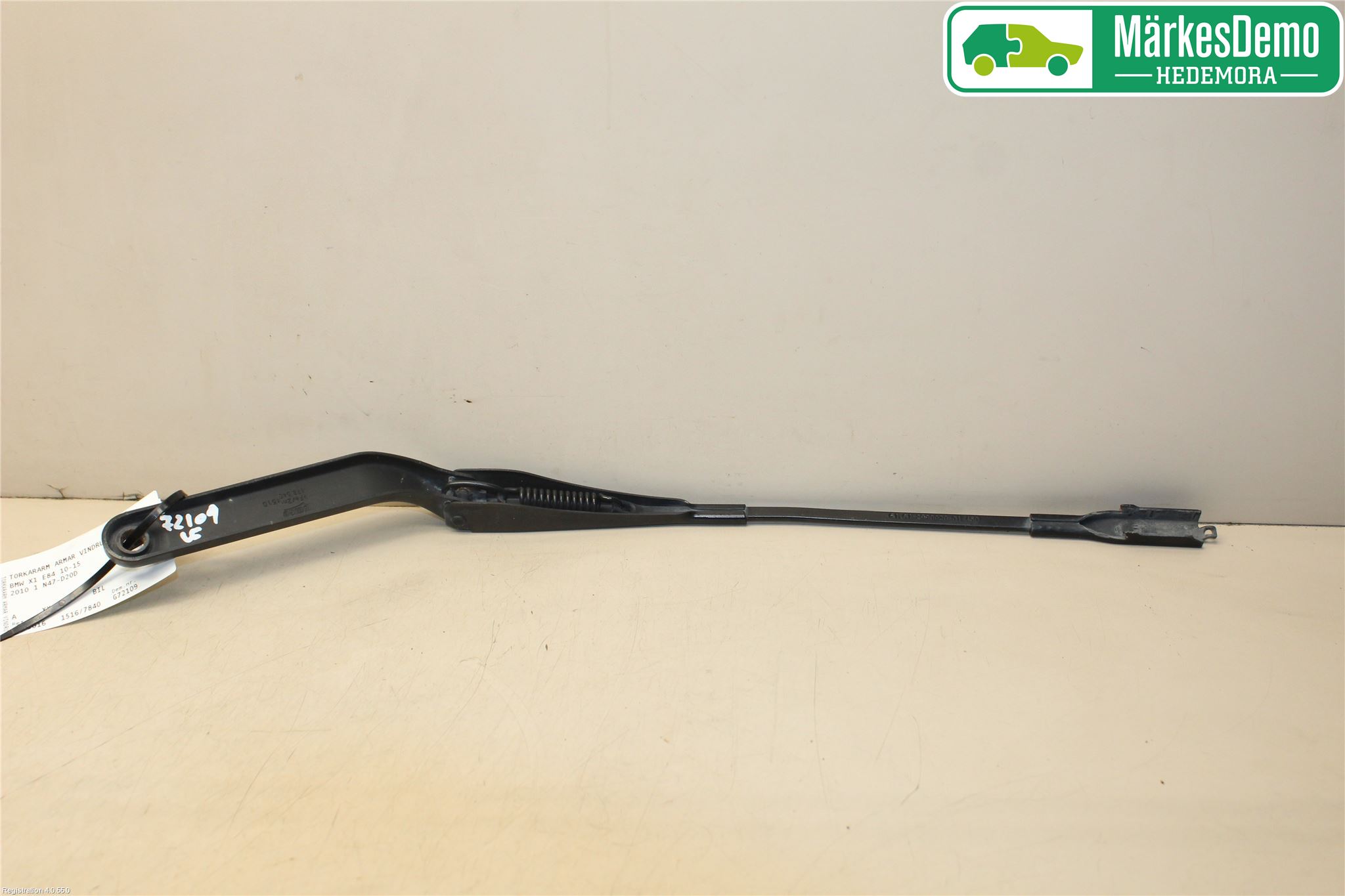 BMW X1 E84 10-15 Torkararm Armar Vindruta