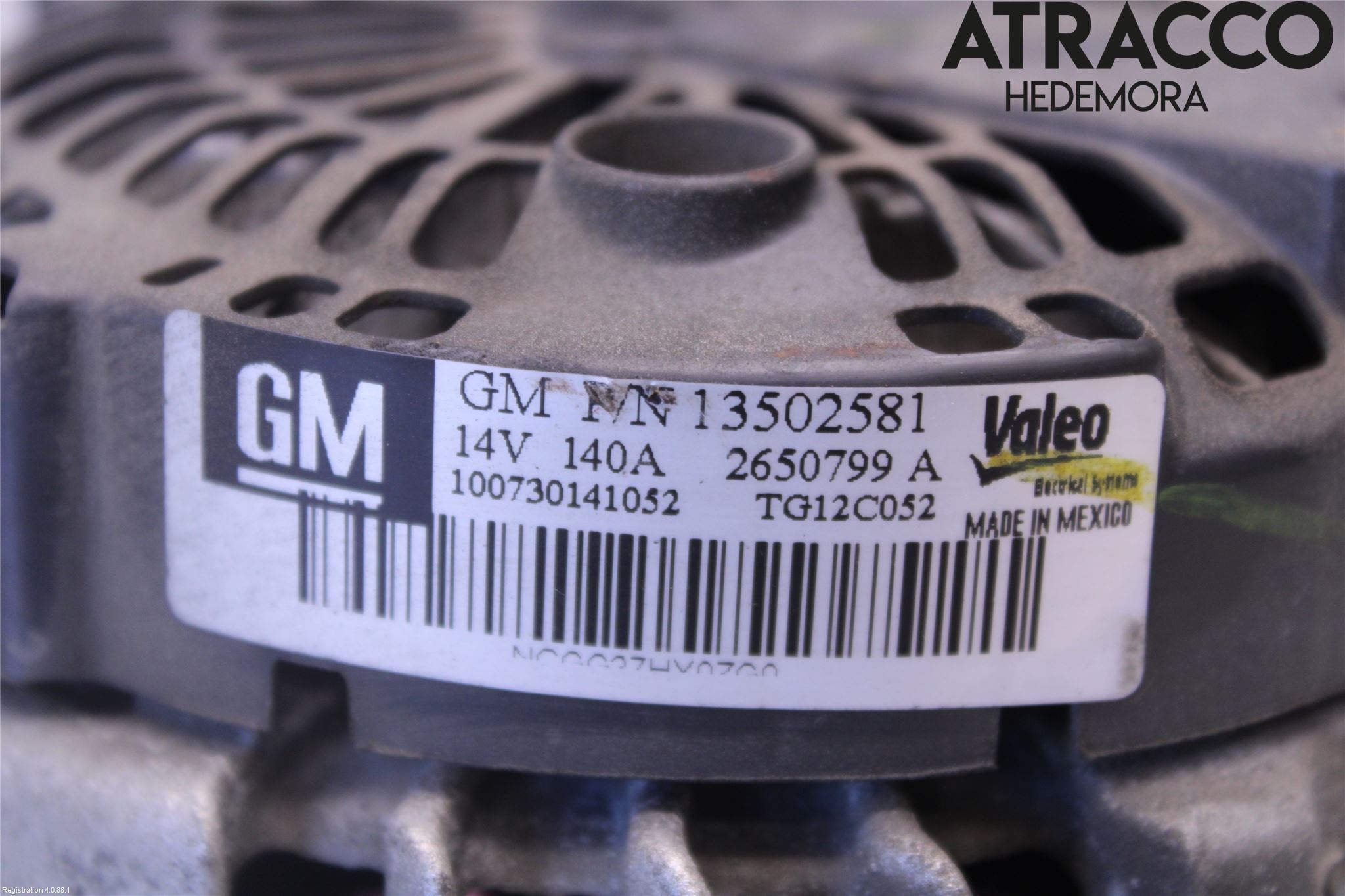 Saab 9-5 10-12 Generator