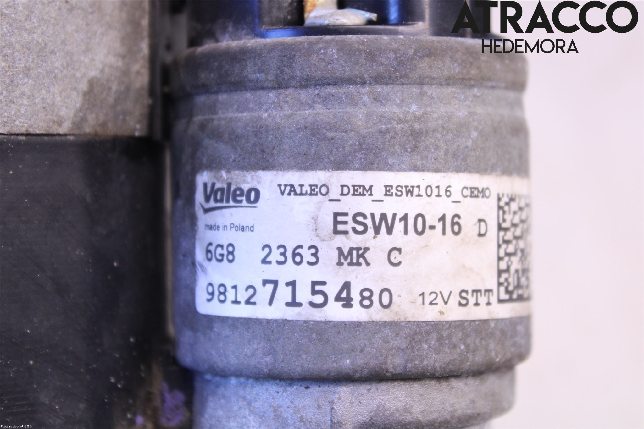 Citroen BERLINGO/E-BERLINGO 19- Startmotor