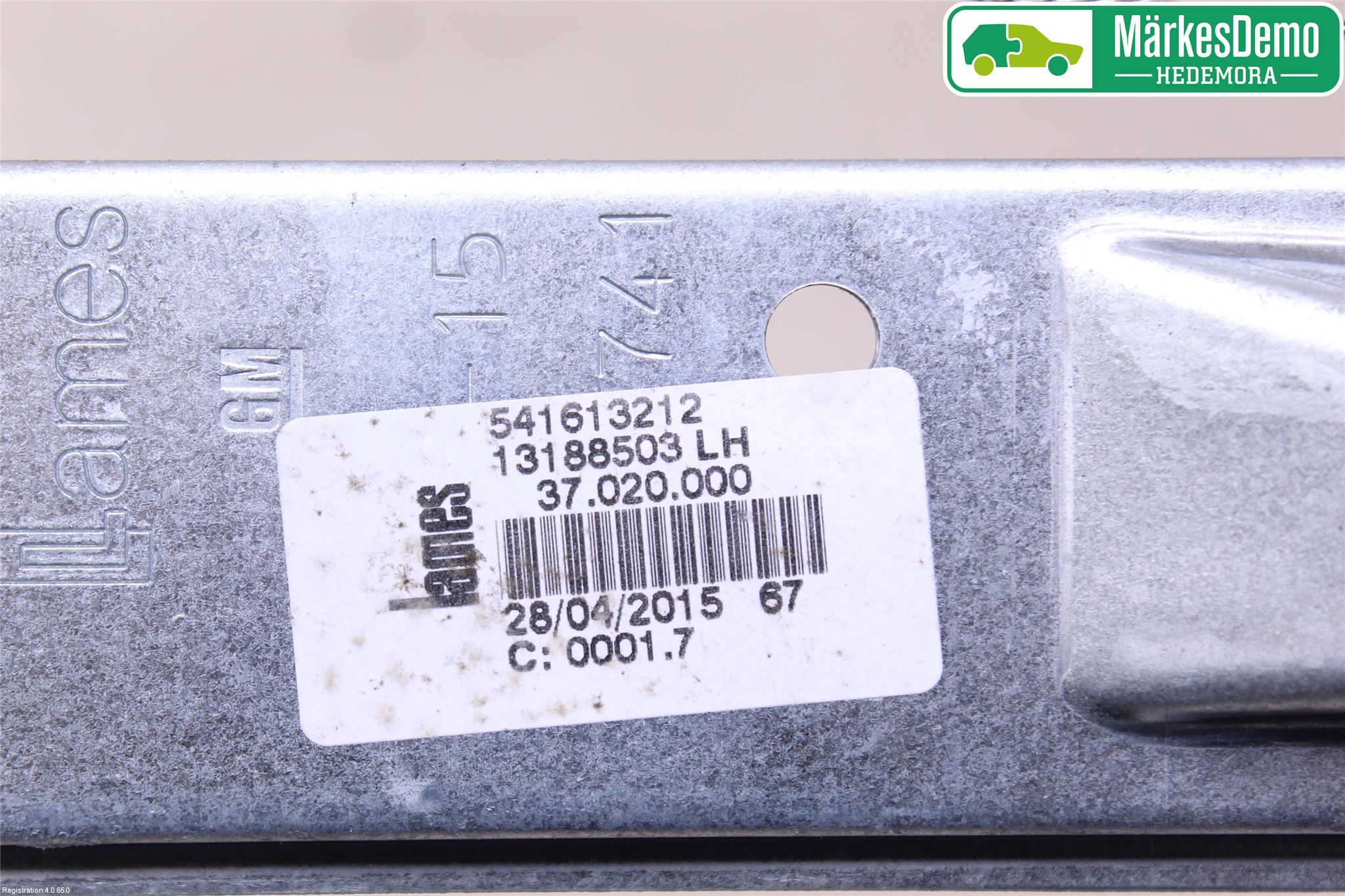 Opel CORSA E 15-19 Fönsterhissmekanism