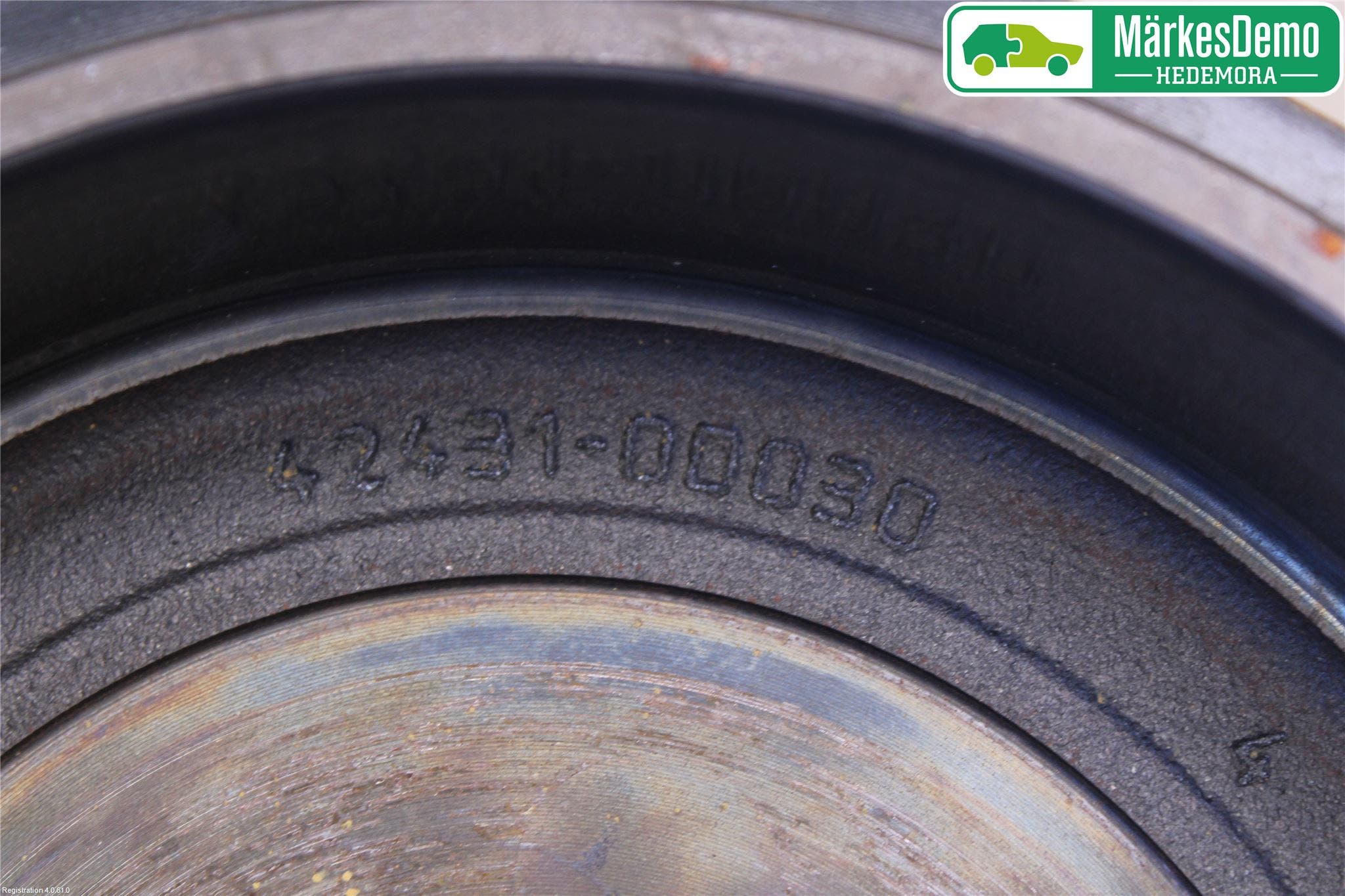 Toyota YARIS XP130 15-20 Bromstrumma Bak