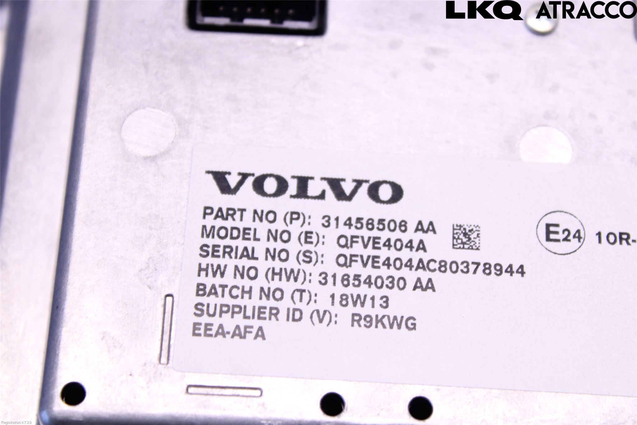 Volvo V90 17->> Cd Radio - Multimediapanel