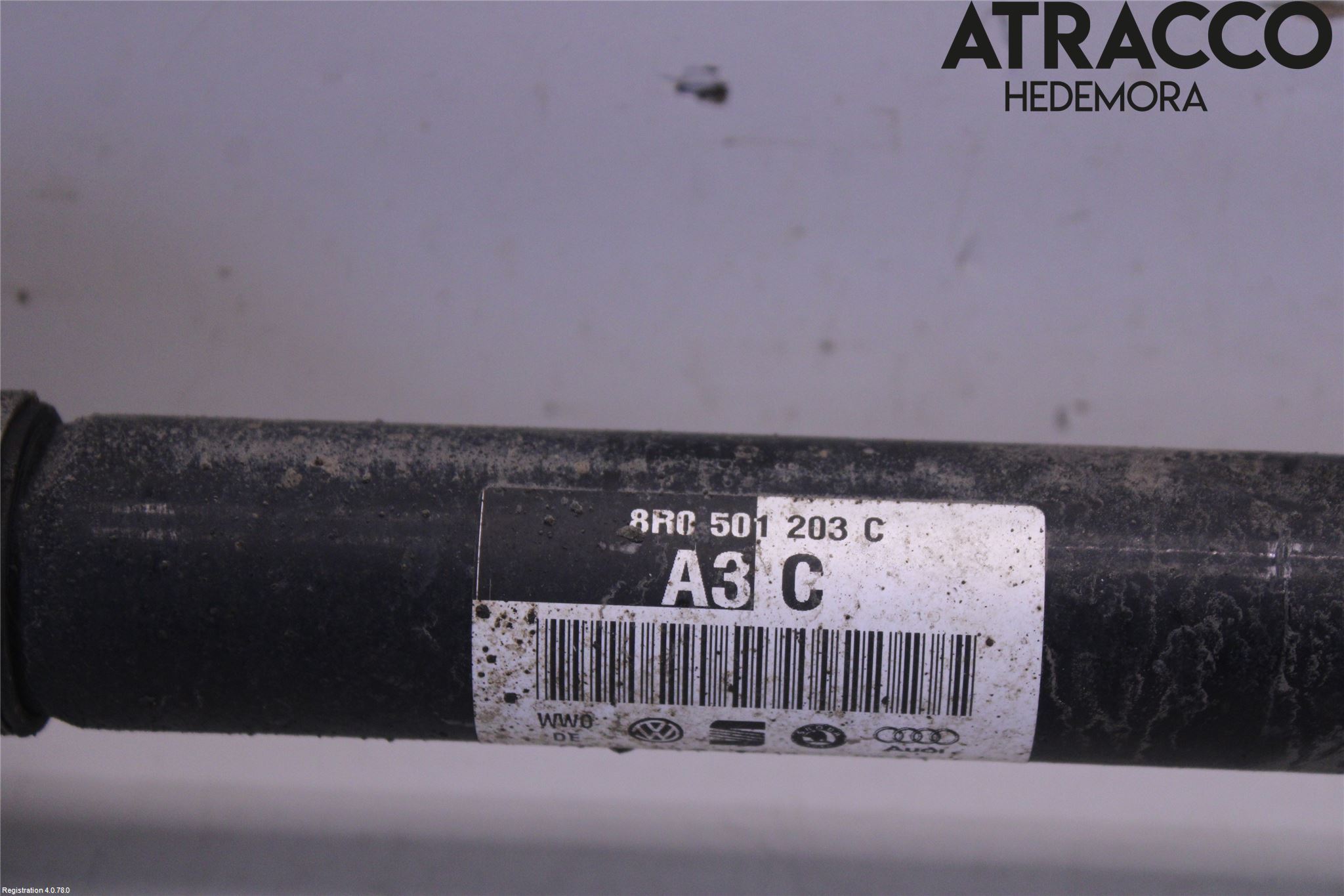 Audi Q5 09-16 Drivaxel Bak Höger
