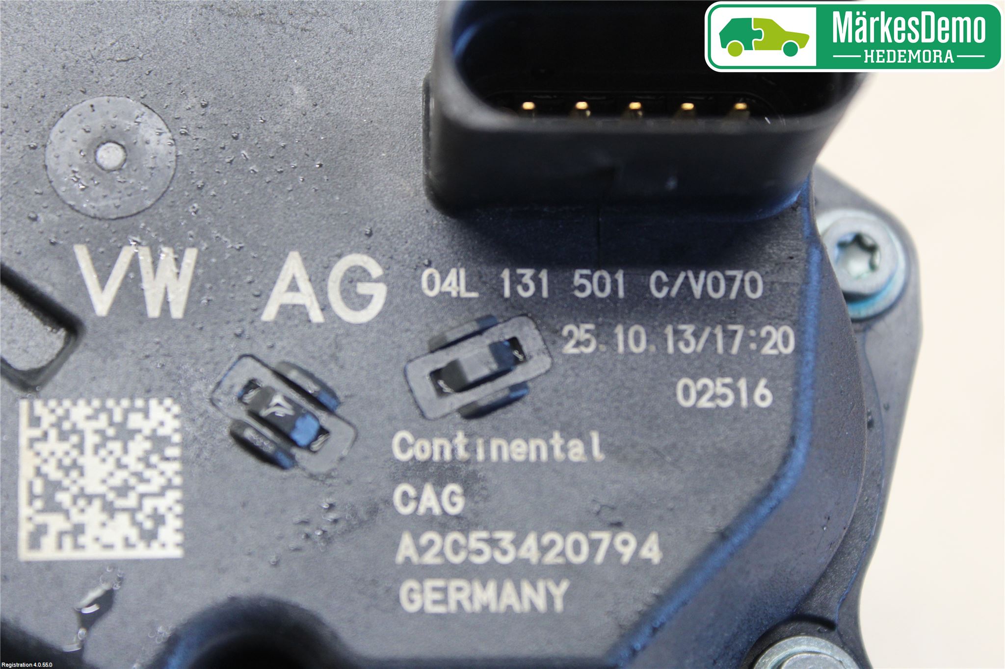 Volkswagen VW GOLF / E-GOLF VII 13-20 Injspjällhus