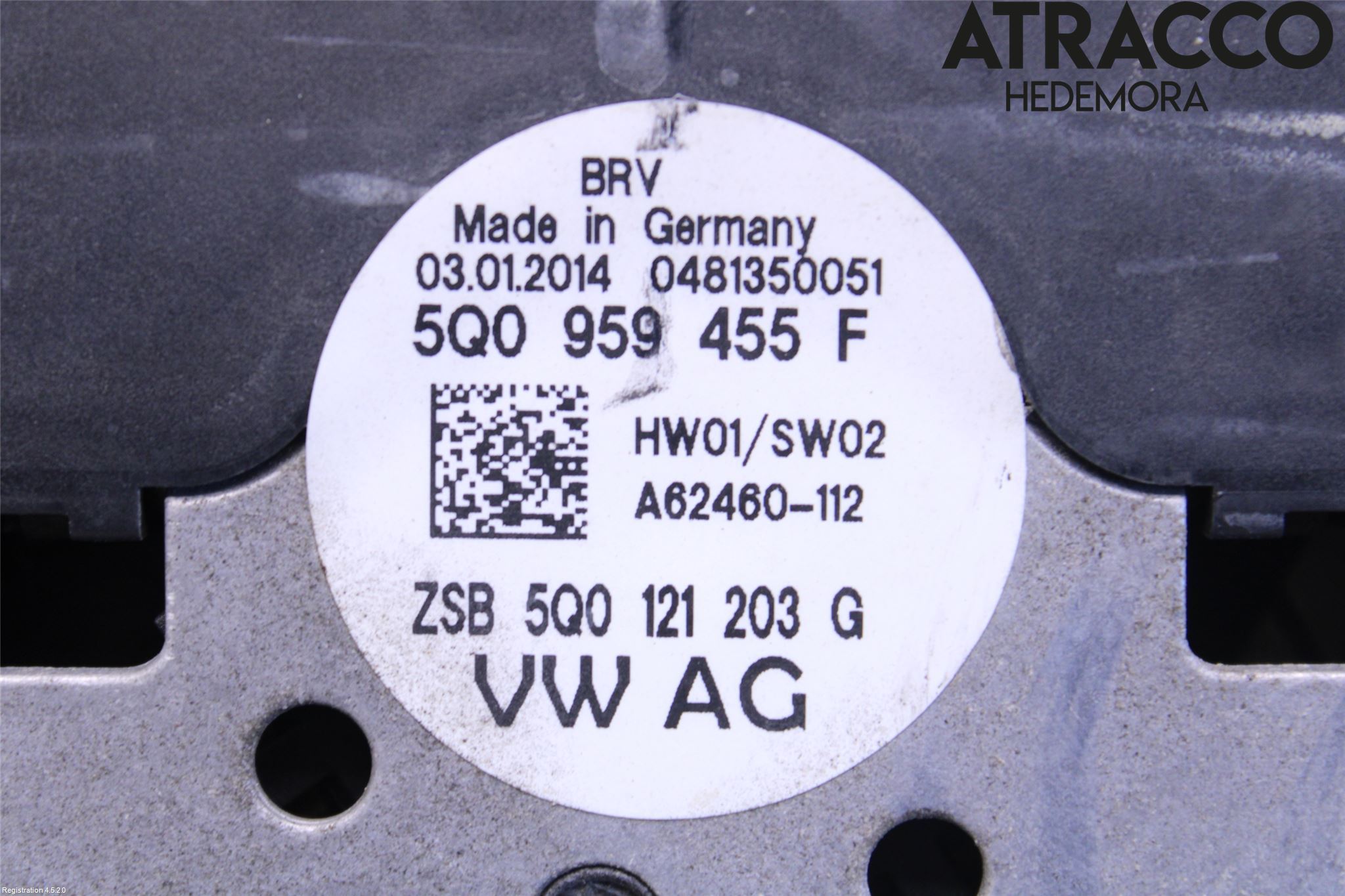 Audi A4/S4 B9 16-19 Kylfläkt El