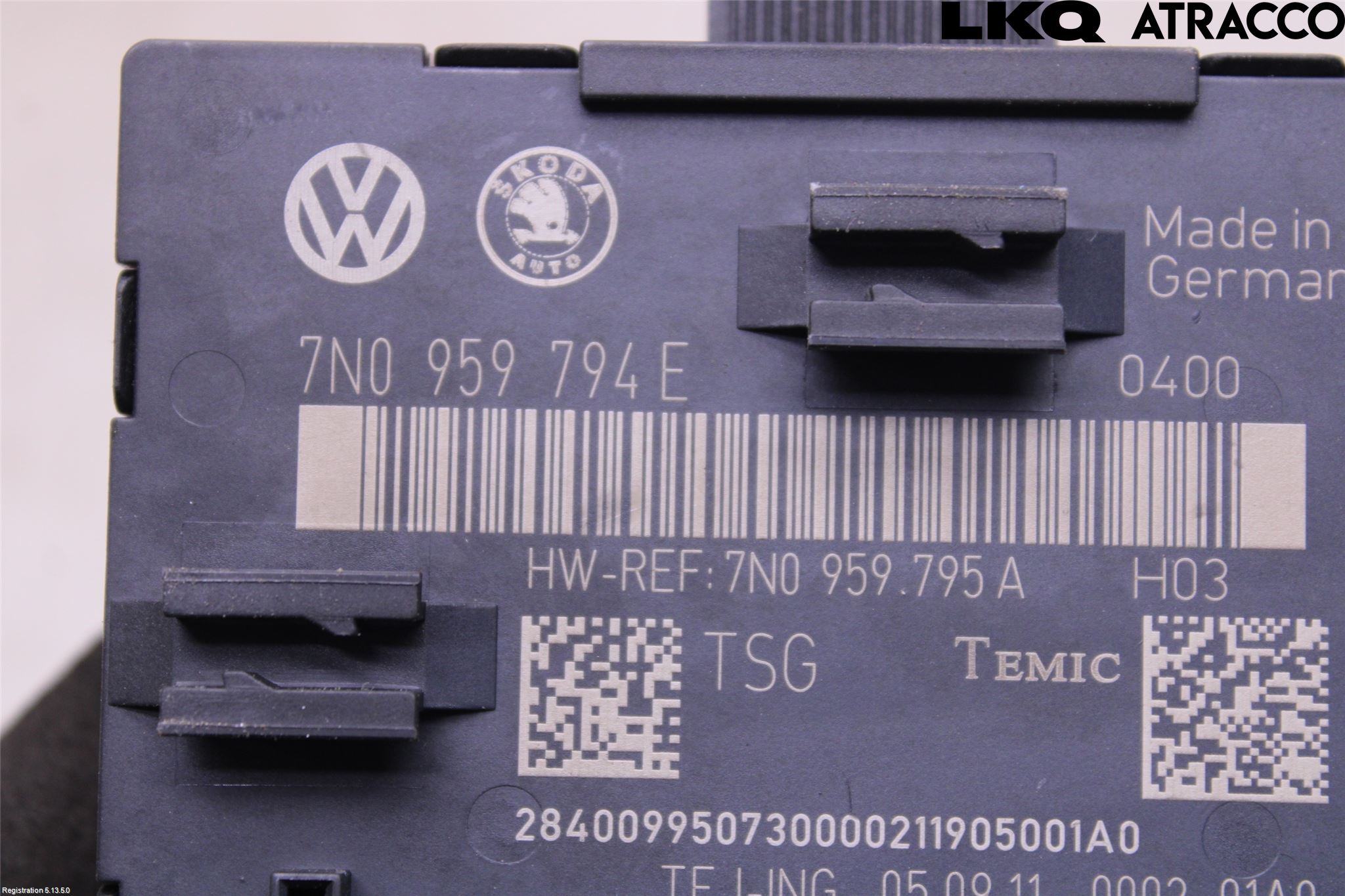 Volkswagen VW SHARAN 11- Styrenhet Dörr