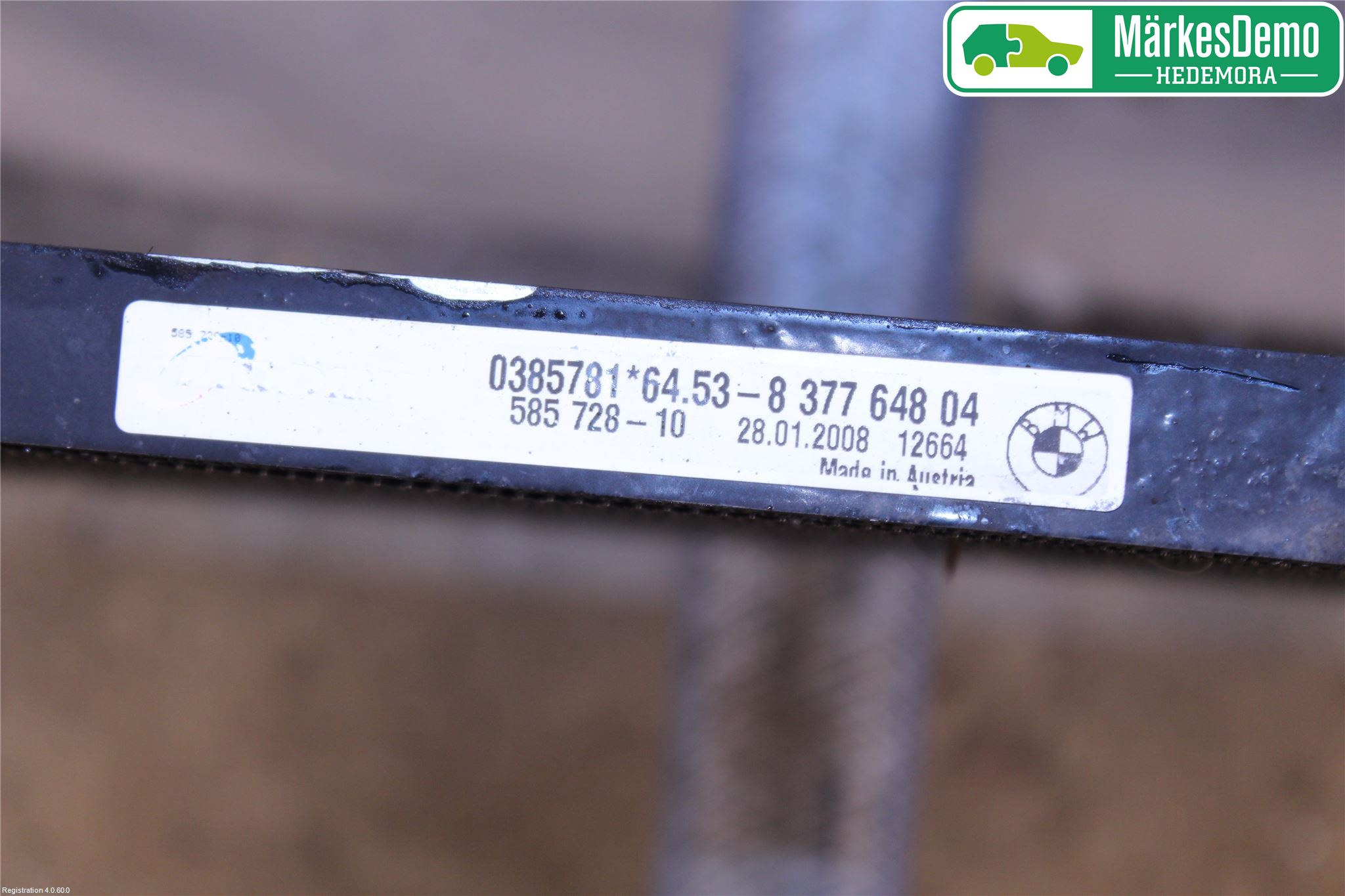 BMW X3 E83     03-10 Ac Kondensor-Kylare