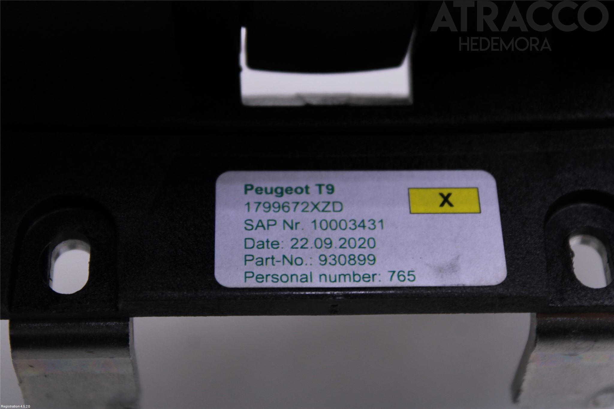 Peugeot 308 14-21 Inredning Armstöd